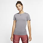 nike faho short sleeve training top ladies