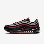 nike 97s red and black