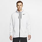 nike dri fit full zip training hoodie