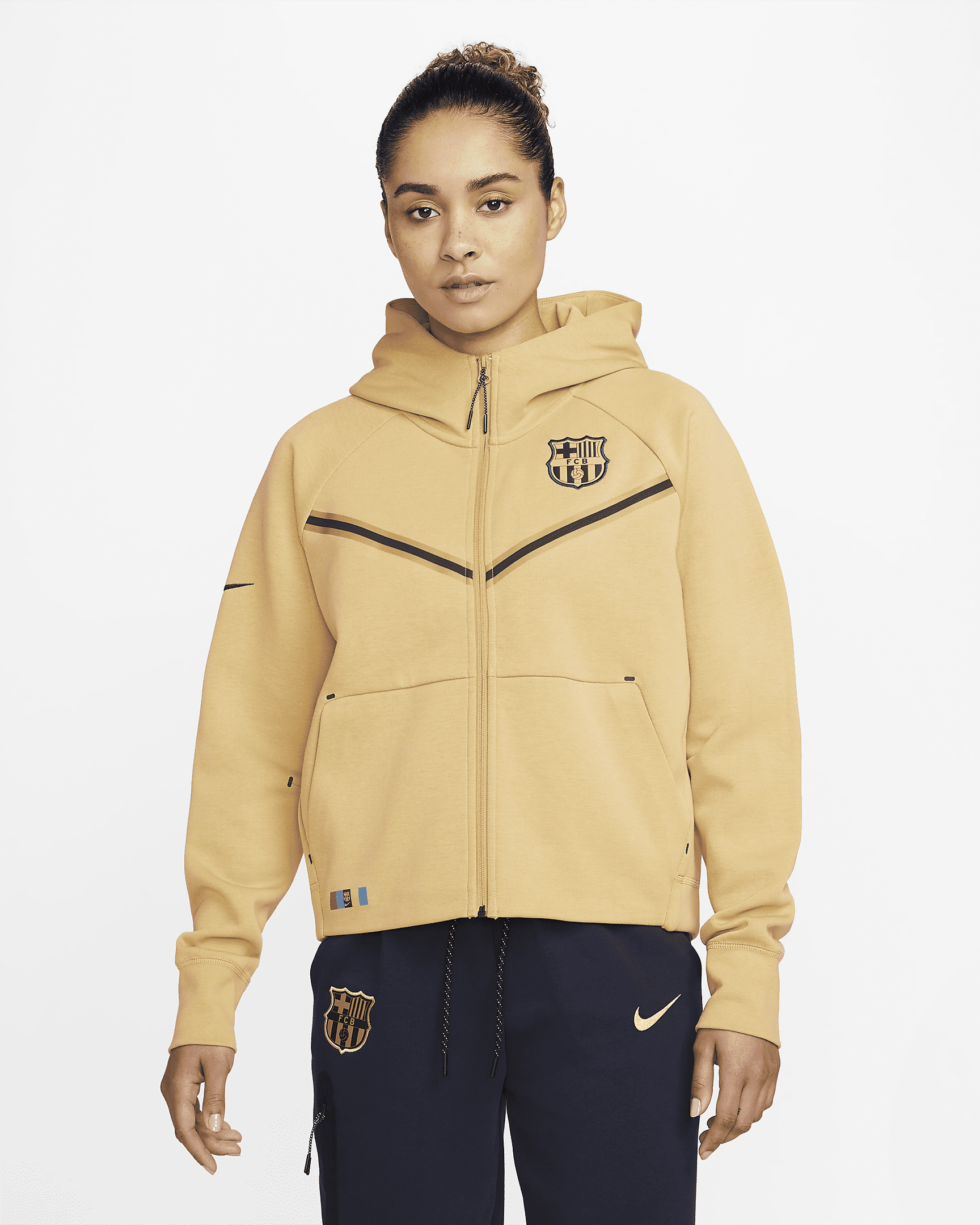 fc barcelona tech fleece windrunner