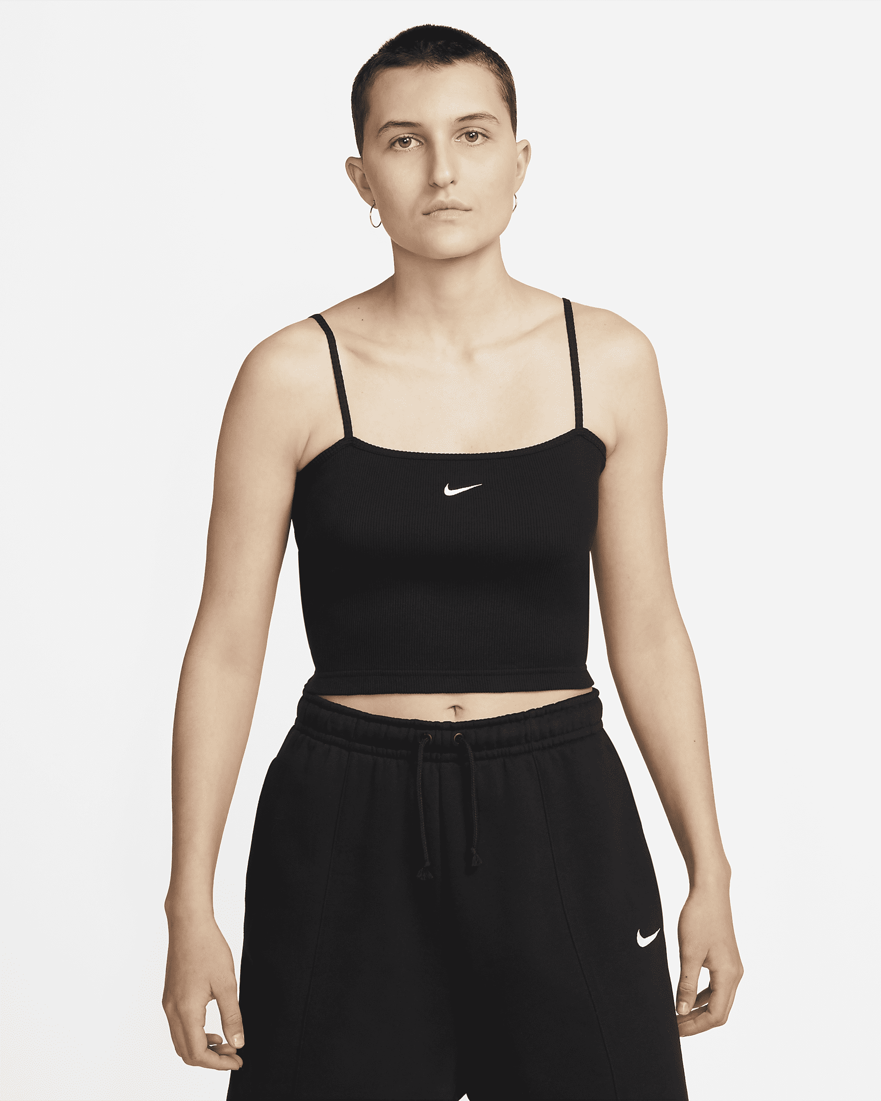 Nike Sportswear Essential Women's Ribbed Crop Top. Nike AE