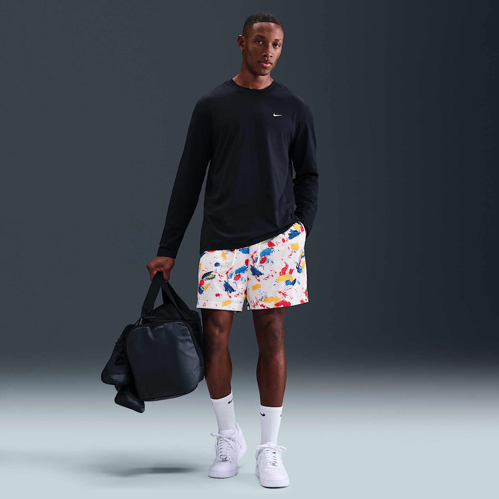 Nike Men's Dri-FIT 12.5cm (approx.) Training Mesh Basketball Shorts