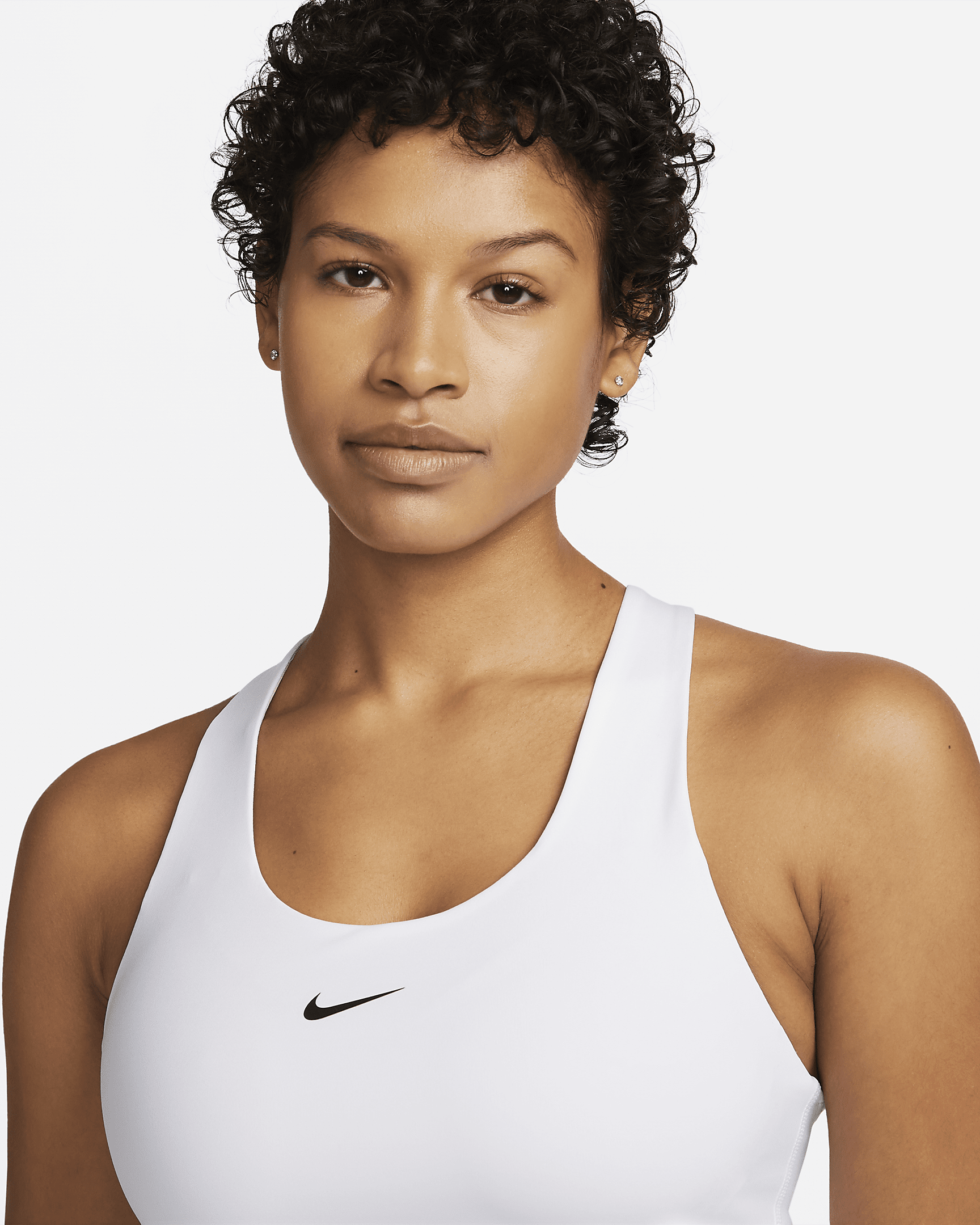 Nike Swoosh Women's Medium-support Padded Sports Bra Tank. Nike AE