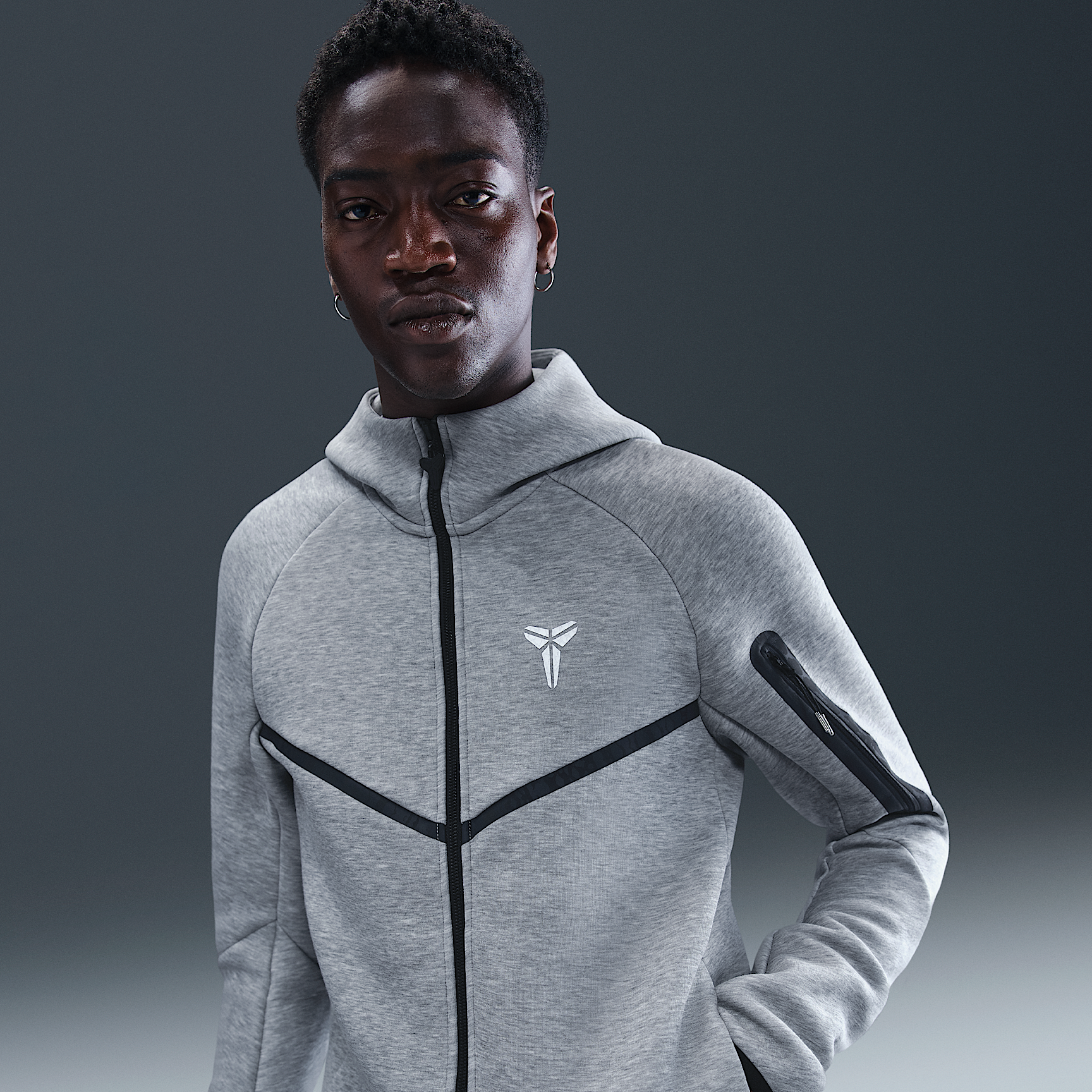 Kobe Men's Tech Fleece Full-Zip Windrunner Jacket