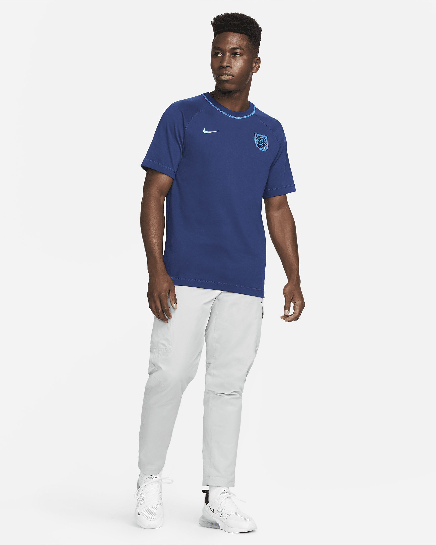 England Men's Nike Football Top. Nike SA