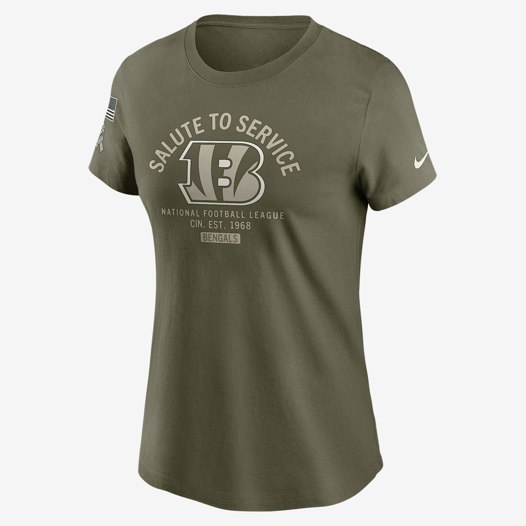 Cincinnati Bengals Salute to Service Sideline