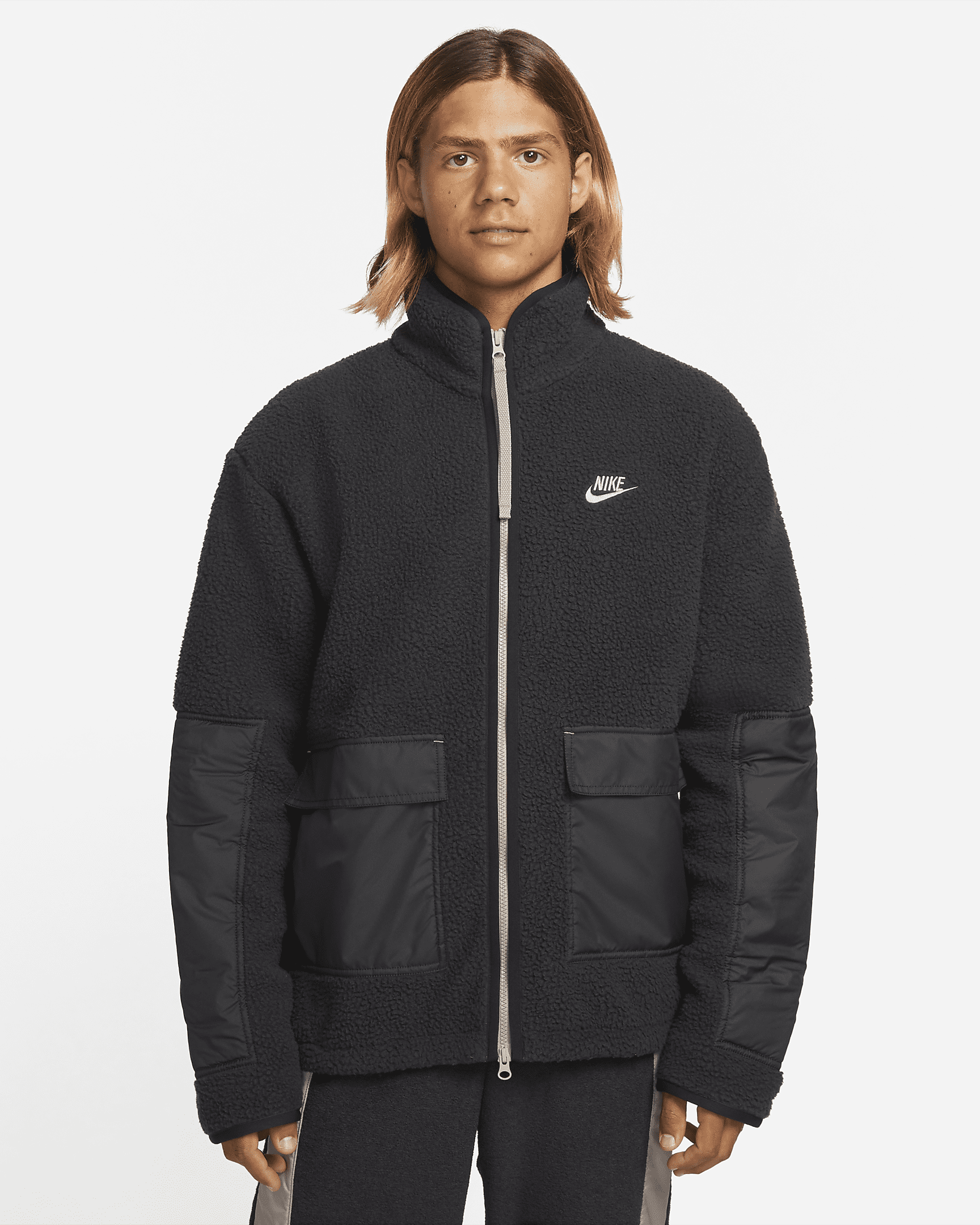 Nike Sportswear Sport Essentials+ Men's Fleece FullZip Jacket. Nike AE