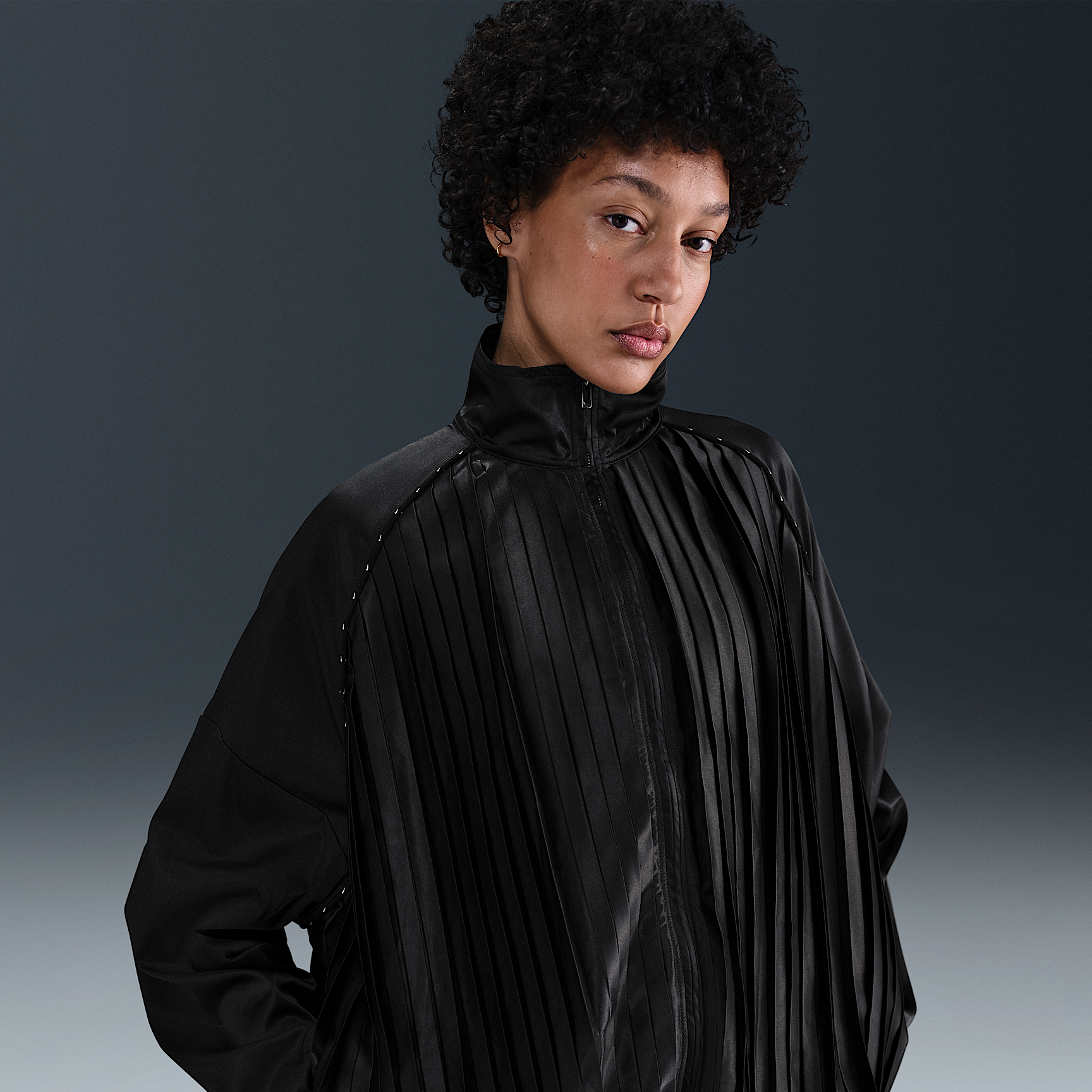 Nike Sportswear Collection Women's Pleated Tracksuit Jacket