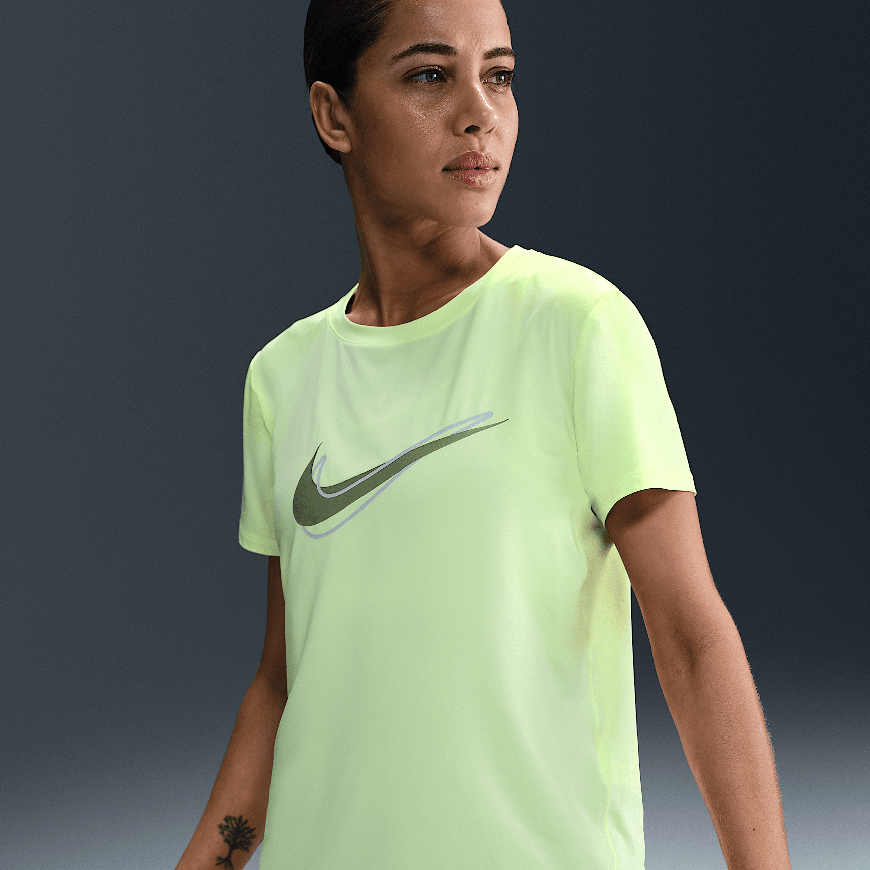 Nike One Swoosh Women's Dri-FIT Short-Sleeve Running Top