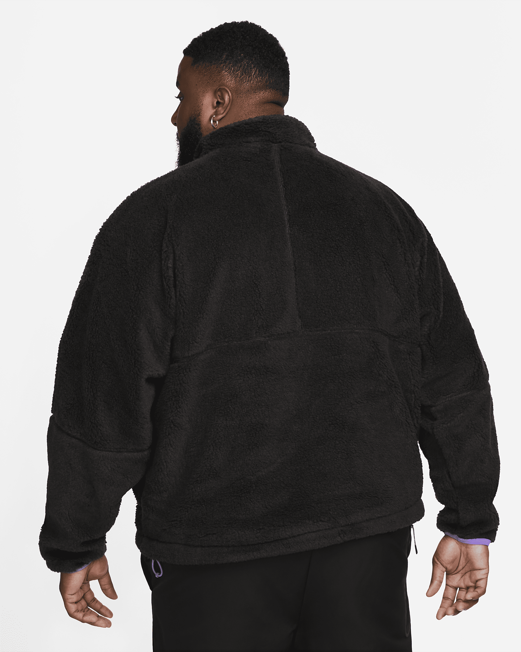 Nike Club Fleece Men's 1/2Zip Anorak. Nike AE