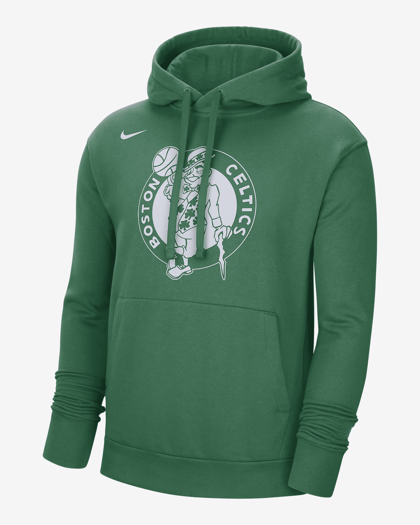 Boston Celtics Essential Men's Nike NBA Fleece Pullover Hoodie. Nike AE