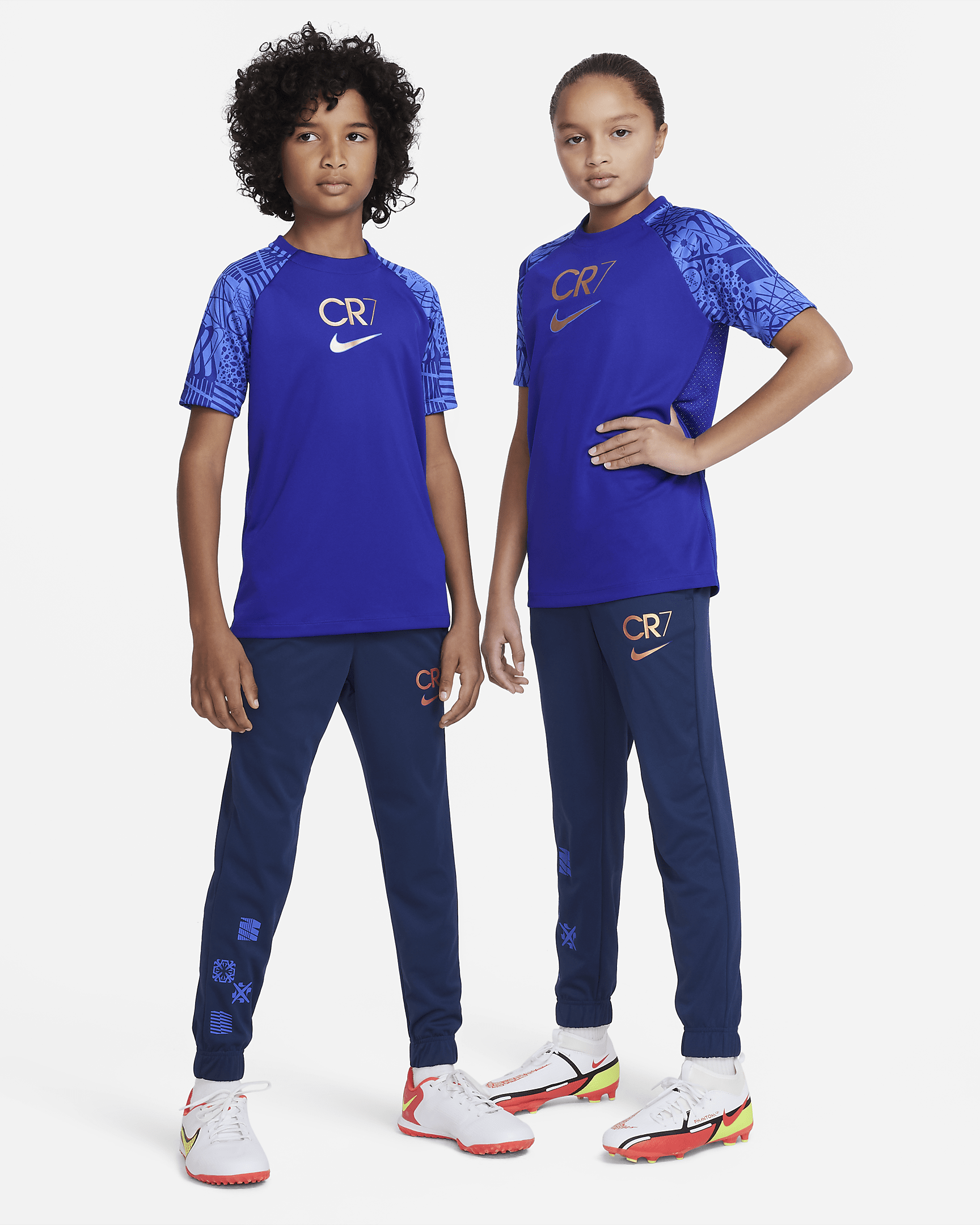CR7 Older Kids' Short-Sleeve Football Top. Nike DK