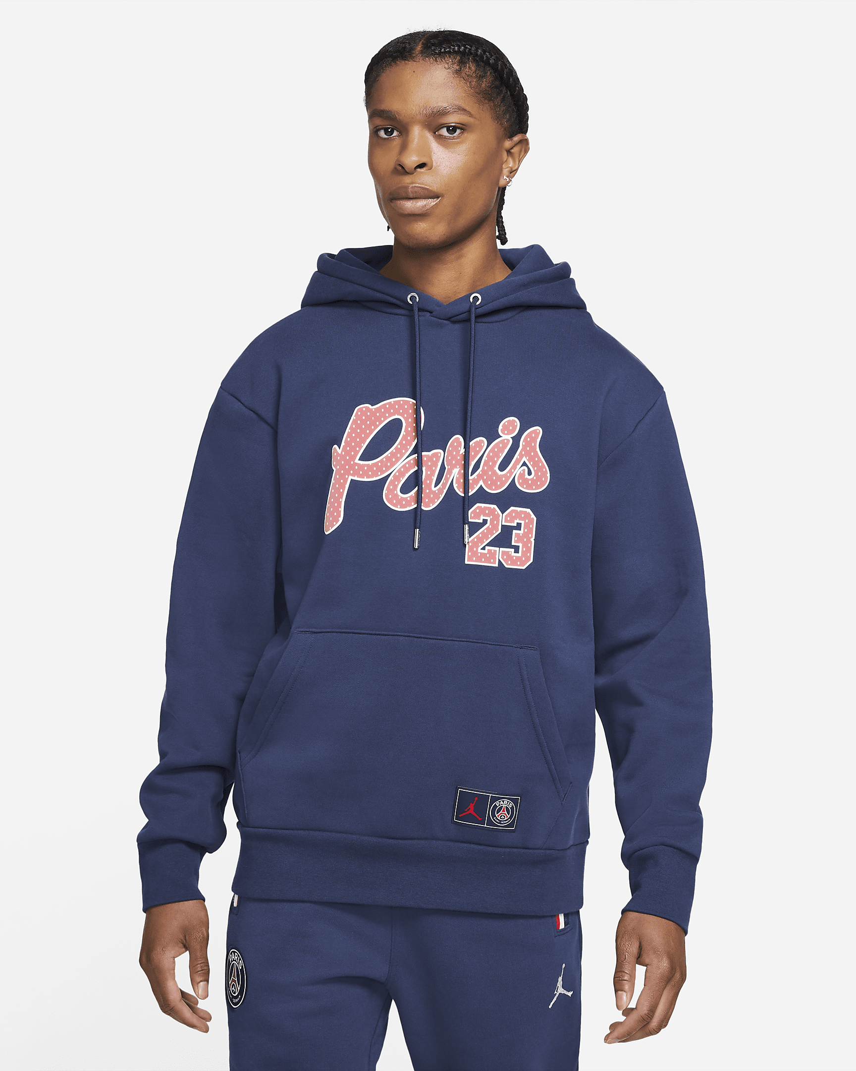 Paris SaintGermain Men's Statement Fleece Pullover Hoodie. Nike NO