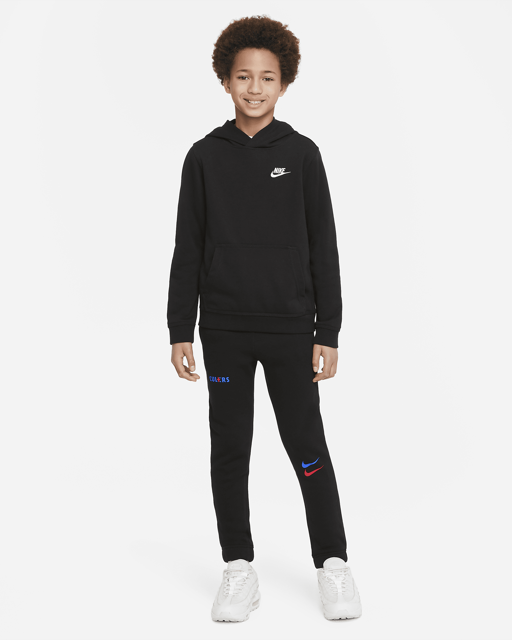 F.C. Barcelona Older Kids' Fleece Football Pants. Nike AE