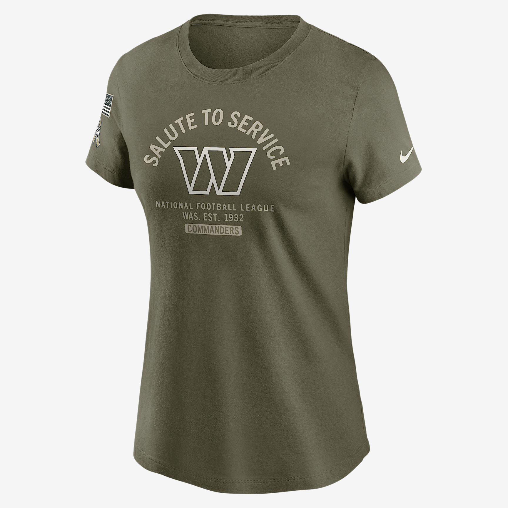 Washington Commanders Salute to Service Sideline