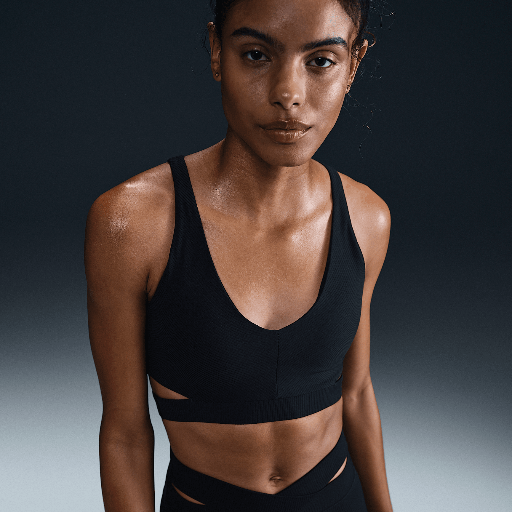 Nike Zenvy Rib Women's Light-Support Padded Sports Bra