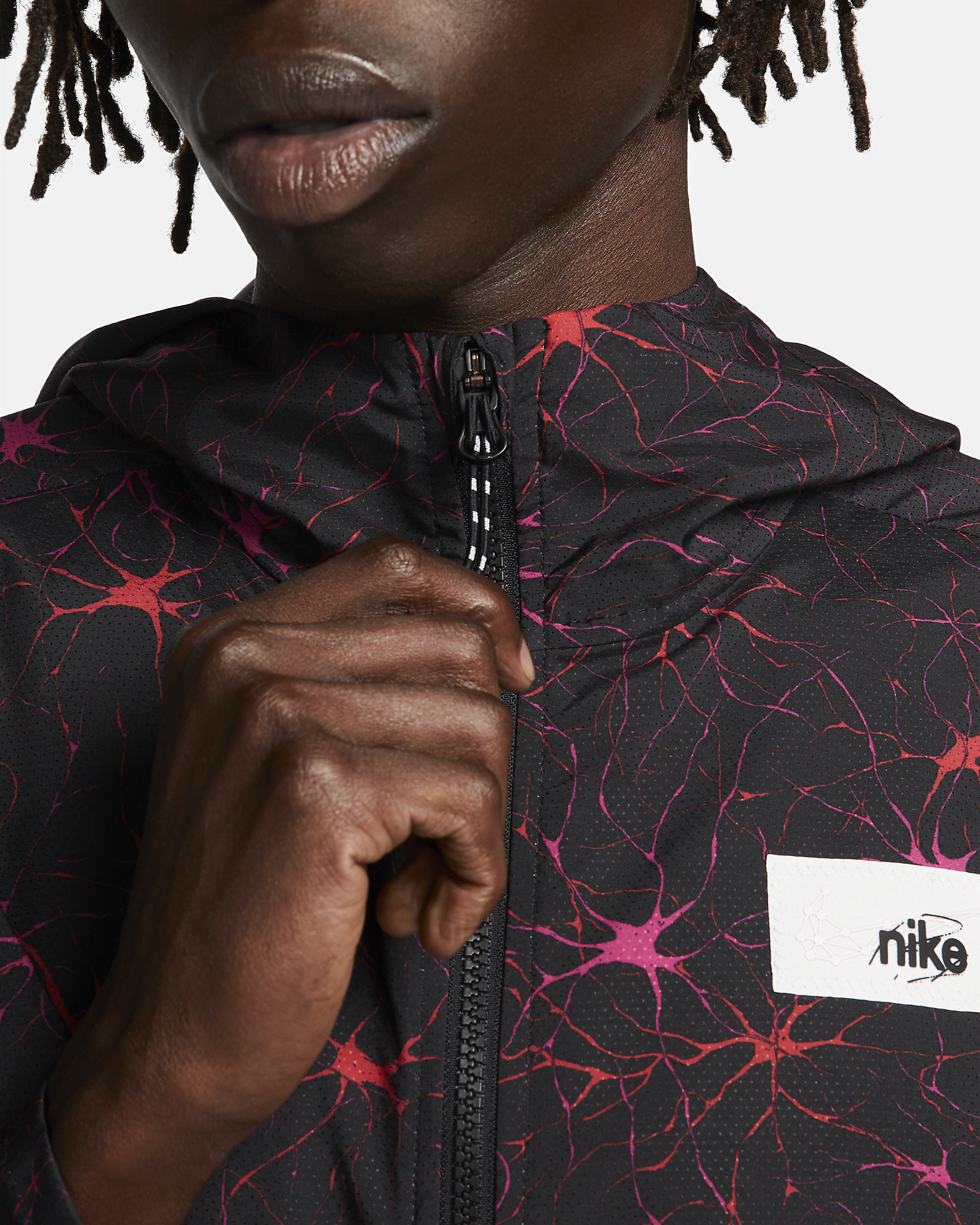 Nike Repel UV D.Y.E. Men's Running Windrunner Jacket. Nike AT