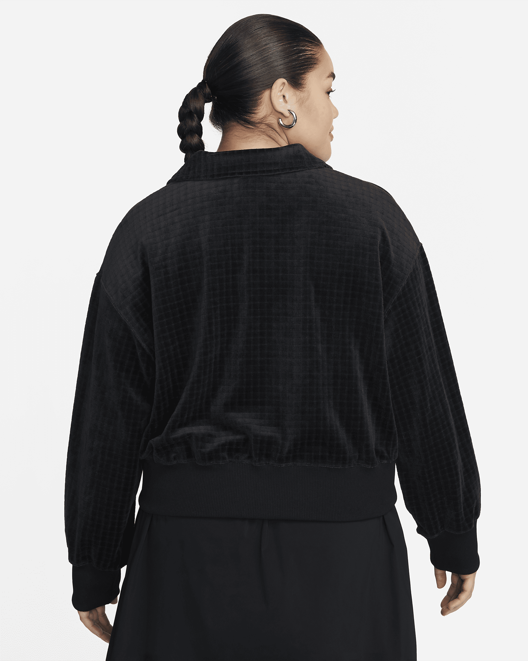 Nike Sportswear Women's Velour Polo (Plus Size). Nike SA