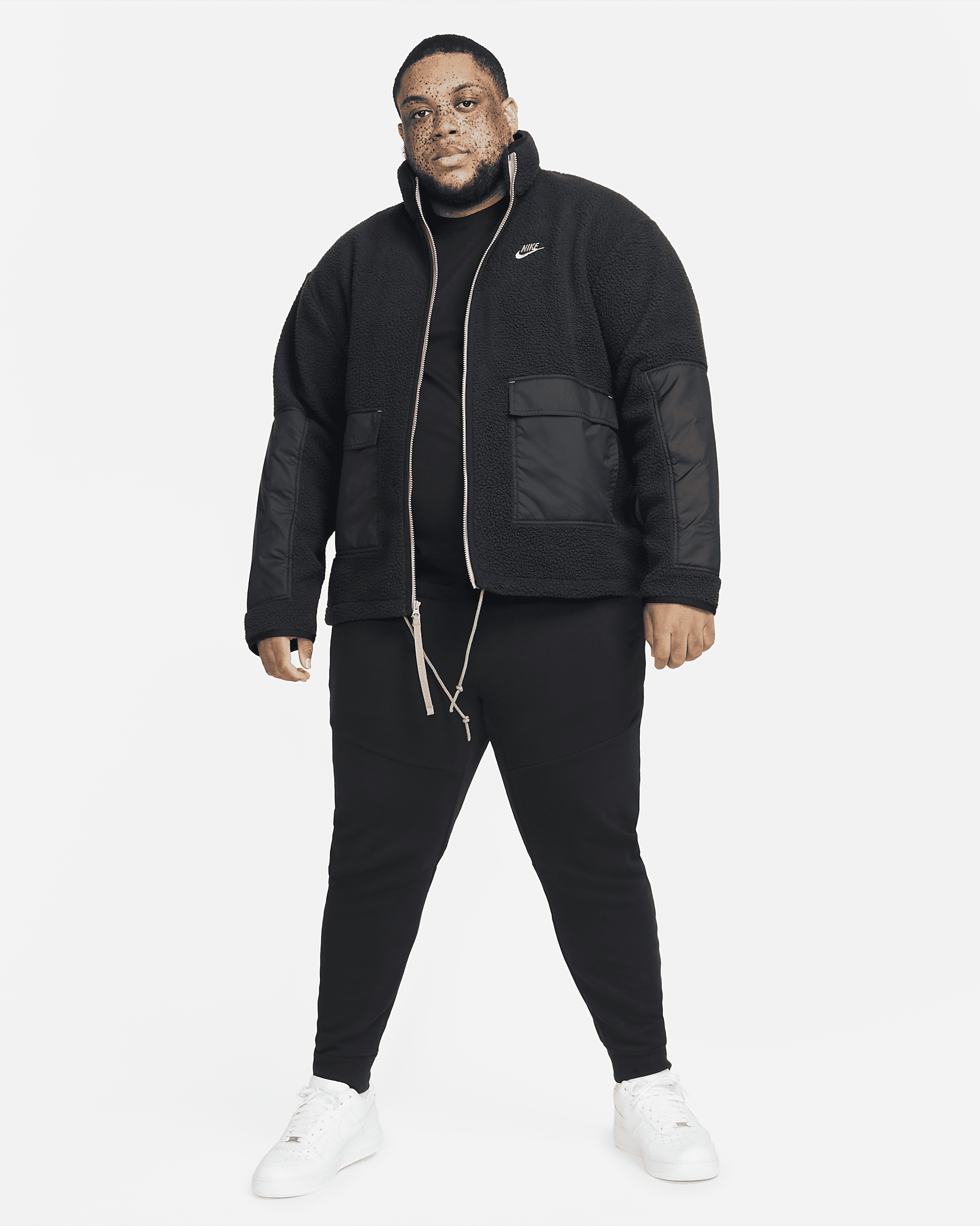 Veste à zip en tissu Fleece Nike Sportswear Sport Essentials+ pour