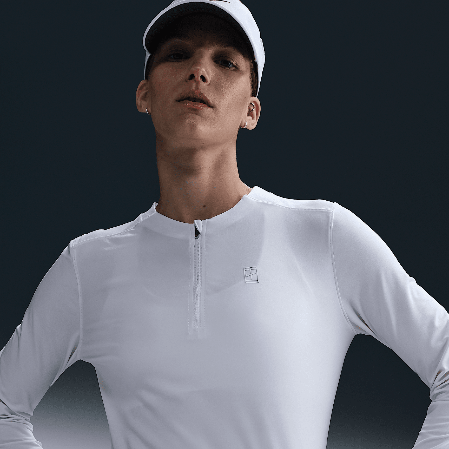 NikeCourt Advantage Women's Dri-FIT Mid-Layer Tennis Top