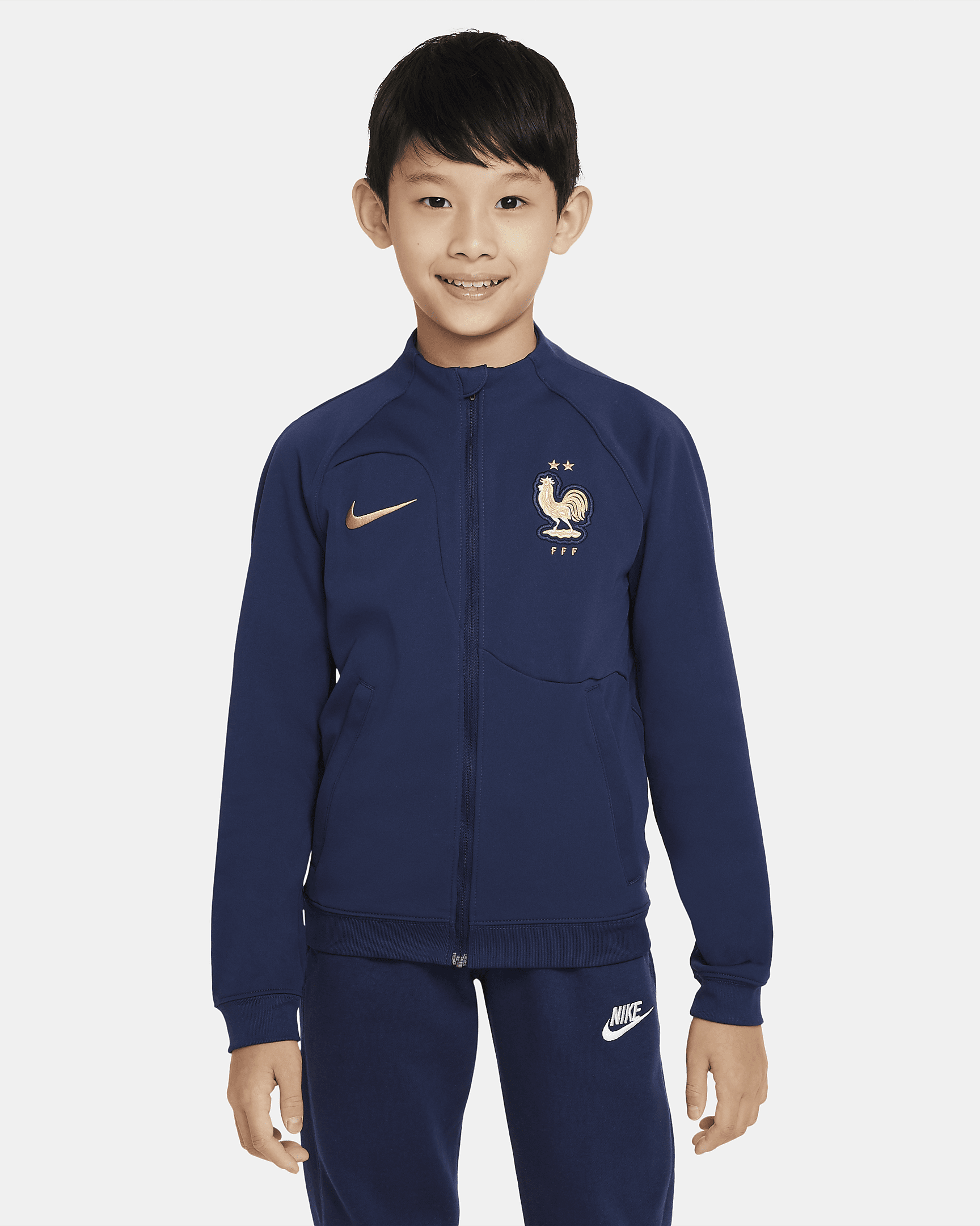 FFF Academy Pro Older Kids' Nike Football Jacket. Nike CA