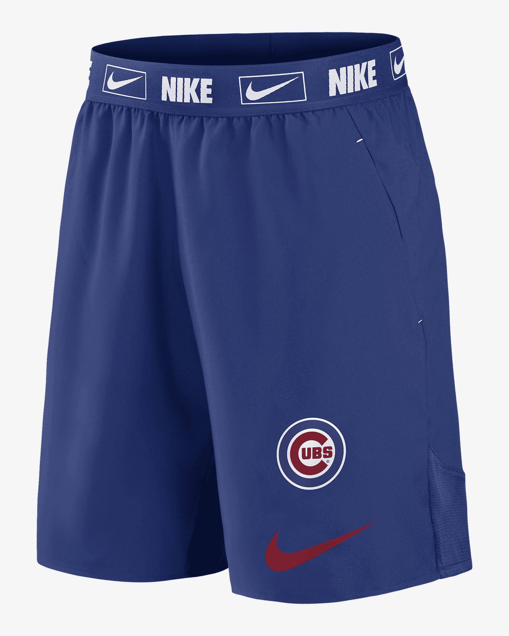 Shorts Para Hombre Nike Dri Fit Primetime Logo Mlb Chicago Cubs