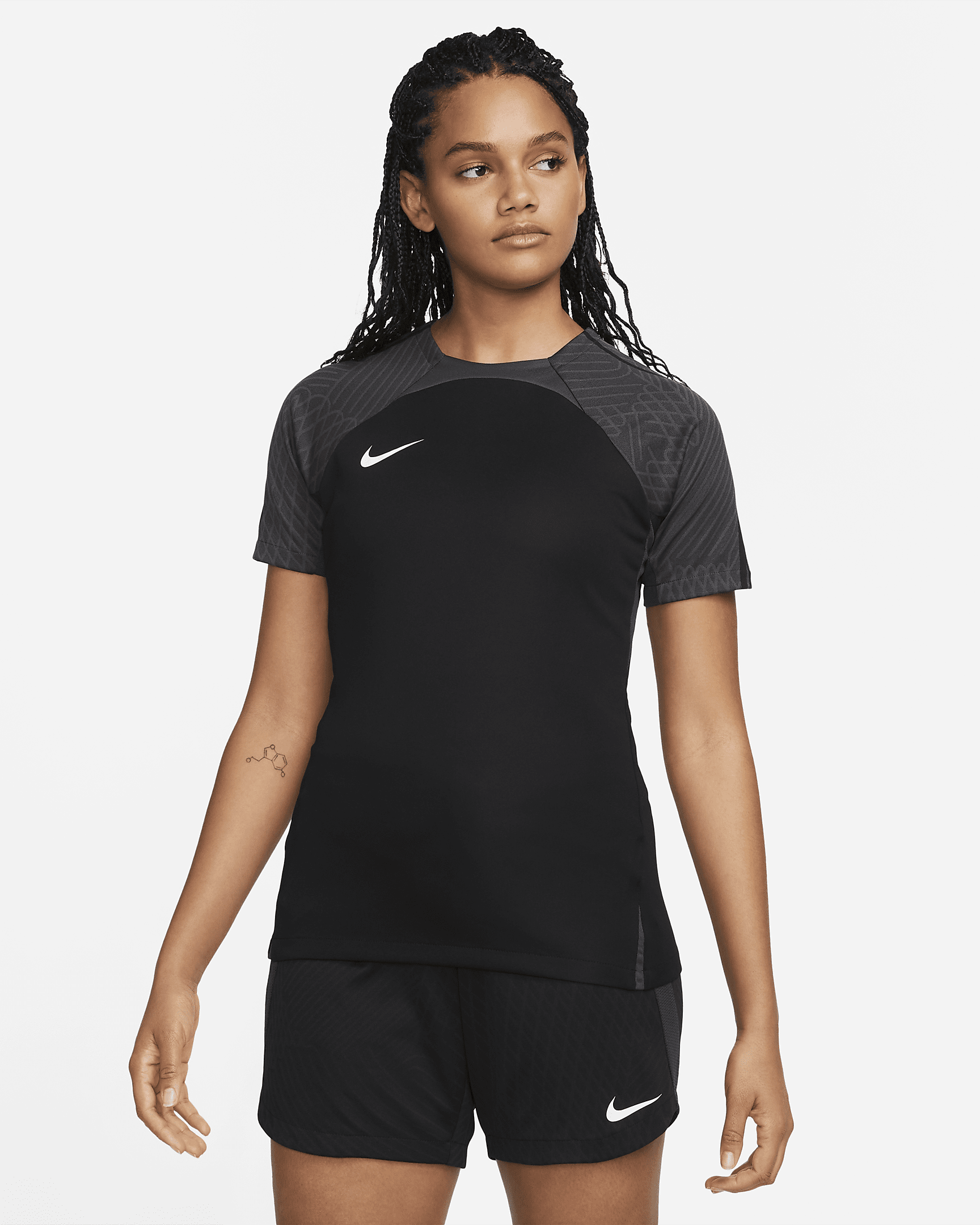 Nike Dri Fit Strike Womens Short Sleeve Top Nike Ae