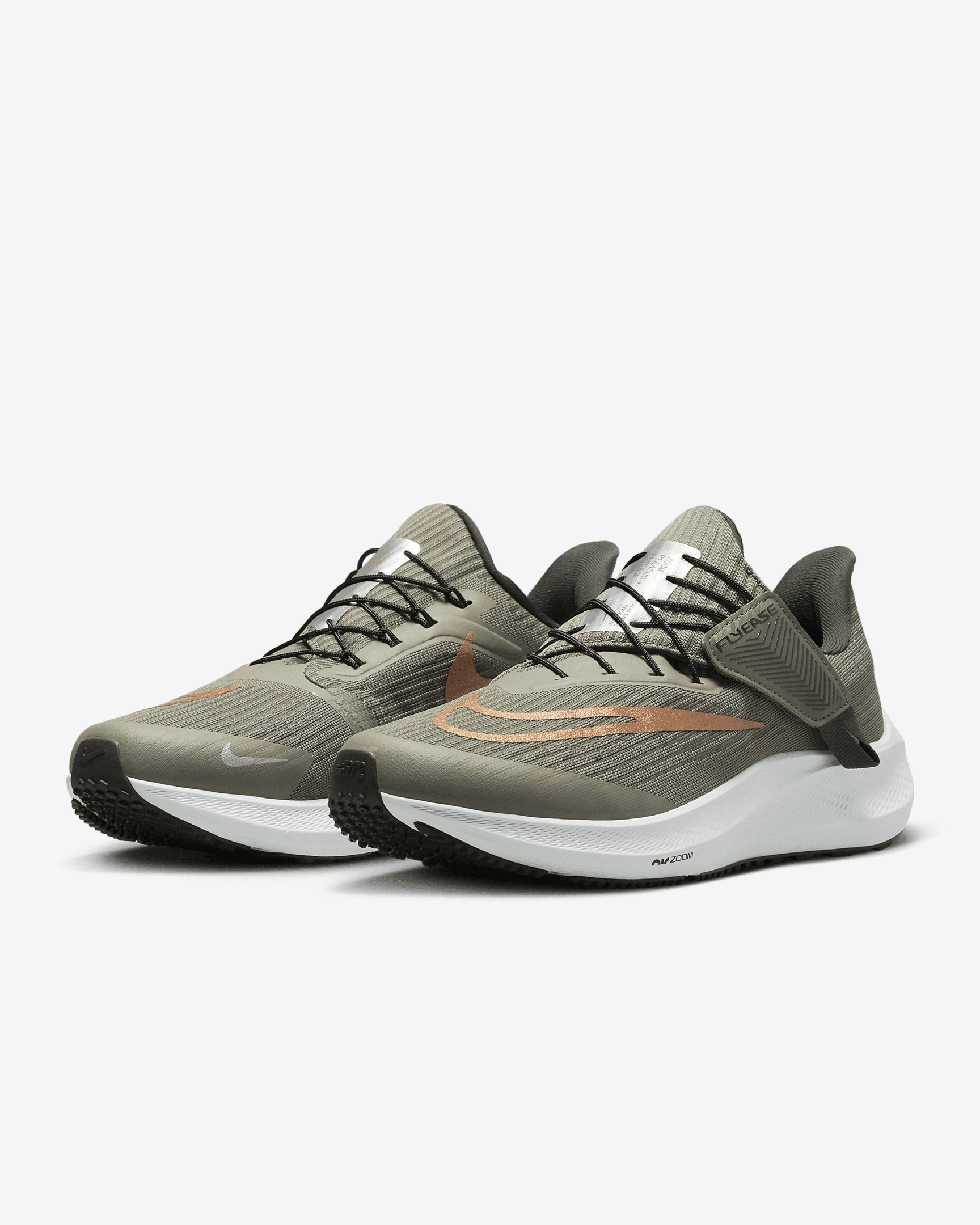 Nike Pegasus FlyEase Women's Easy On/Off Road Running Shoes. Nike ID