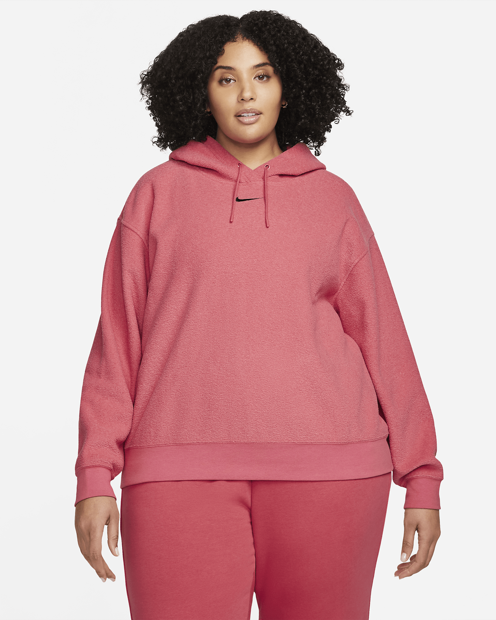 Nike Sportswear Essentials Women's Plush Hoodie (Plus Size). Nike CZ