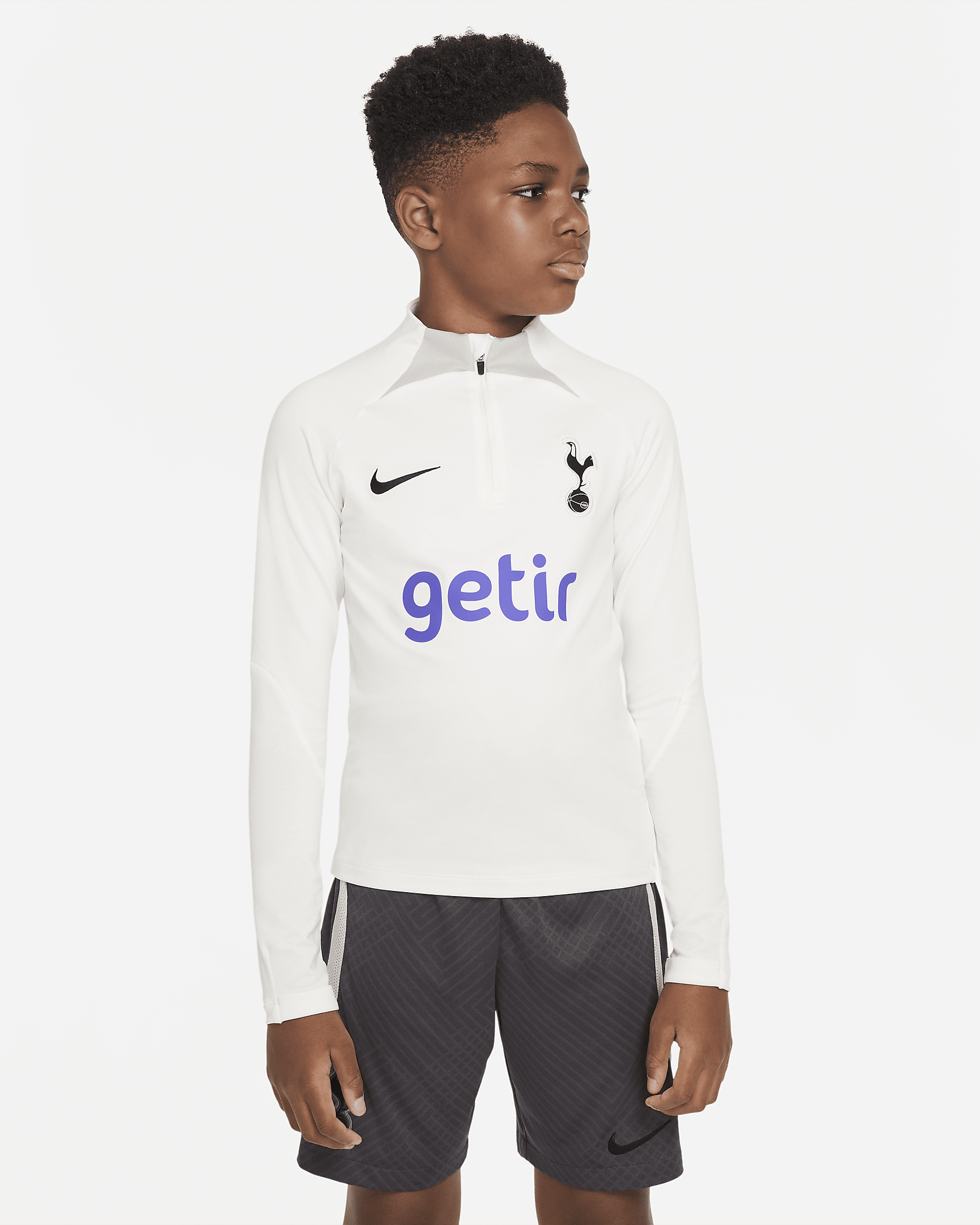 Tottenham Hotspur Older Kids' Nike Dri-FIT Strike Football Drill Top ...