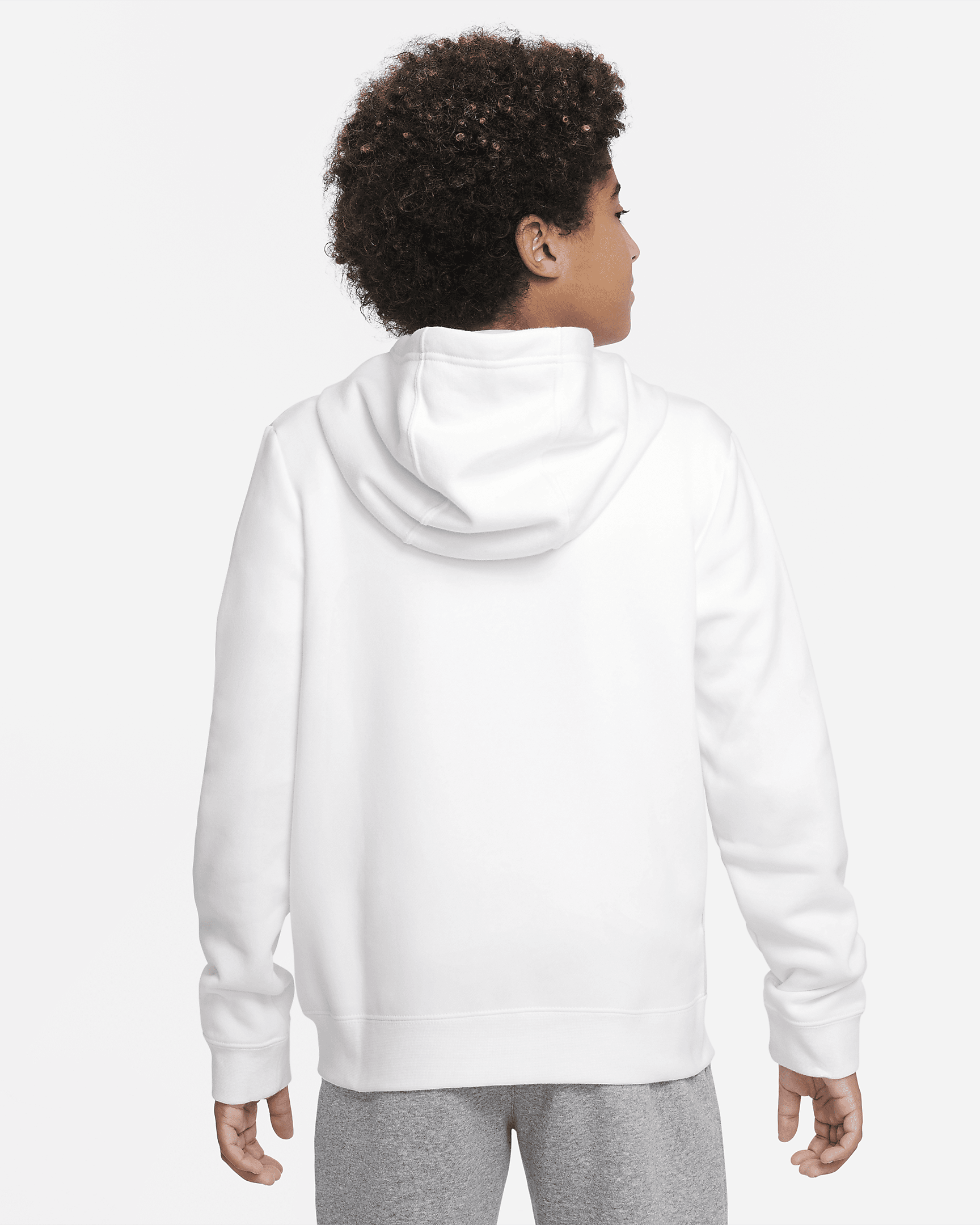 Nike Sportswear Hybrid Older Kids' (Boys') Fleece Hoodie. Nike SA