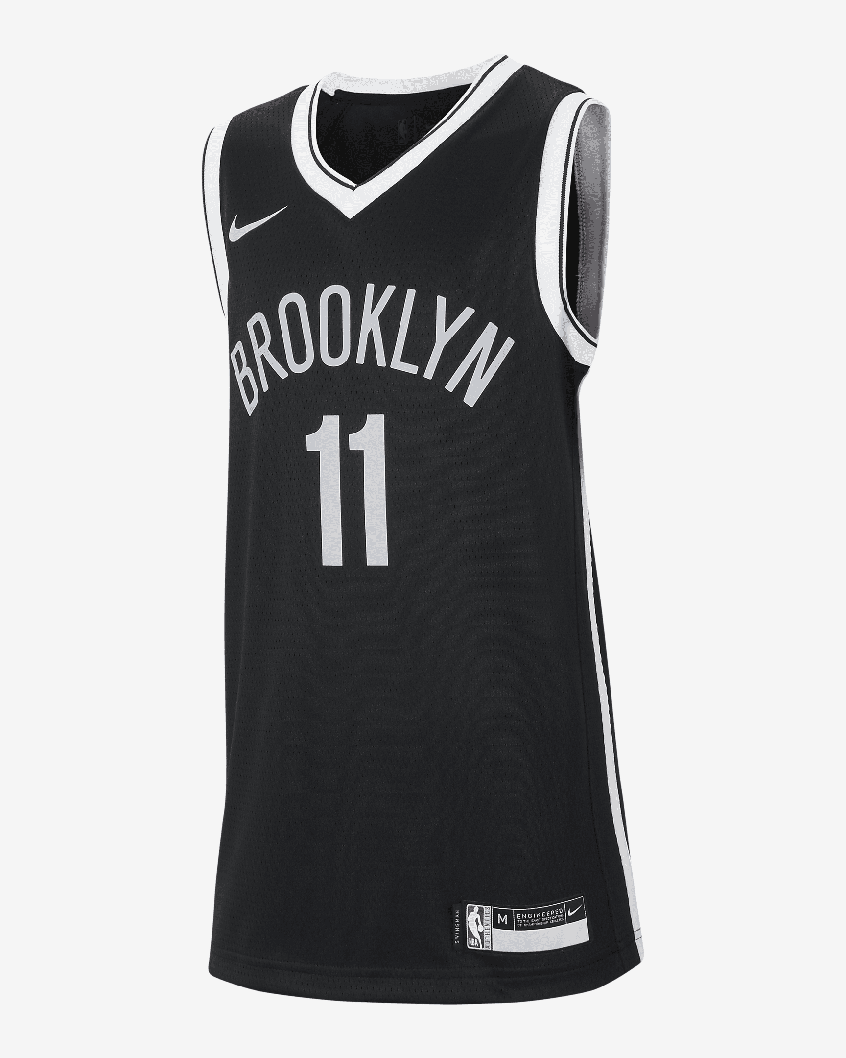 Brooklyn Nets Icon Edition Older Kids' Nike NBA Swingman Jersey. Nike DK