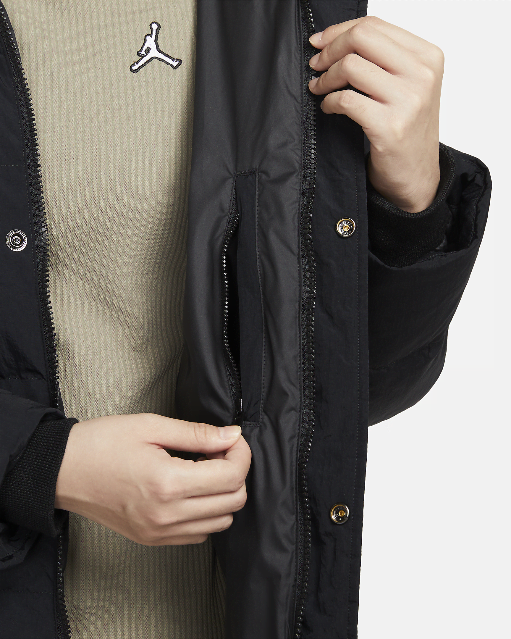 psg jordan flight parka