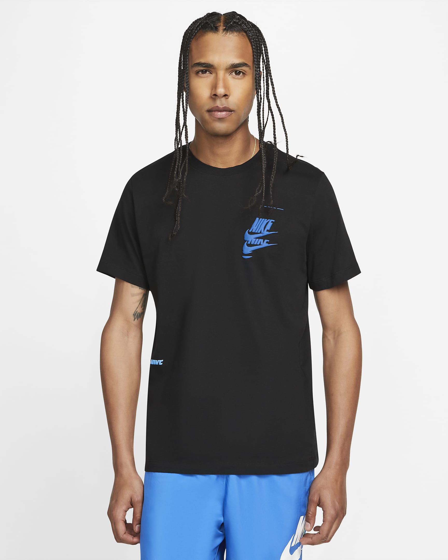 Nike Sportswear Sport Essentials+ Men\'s T-Shirts Black