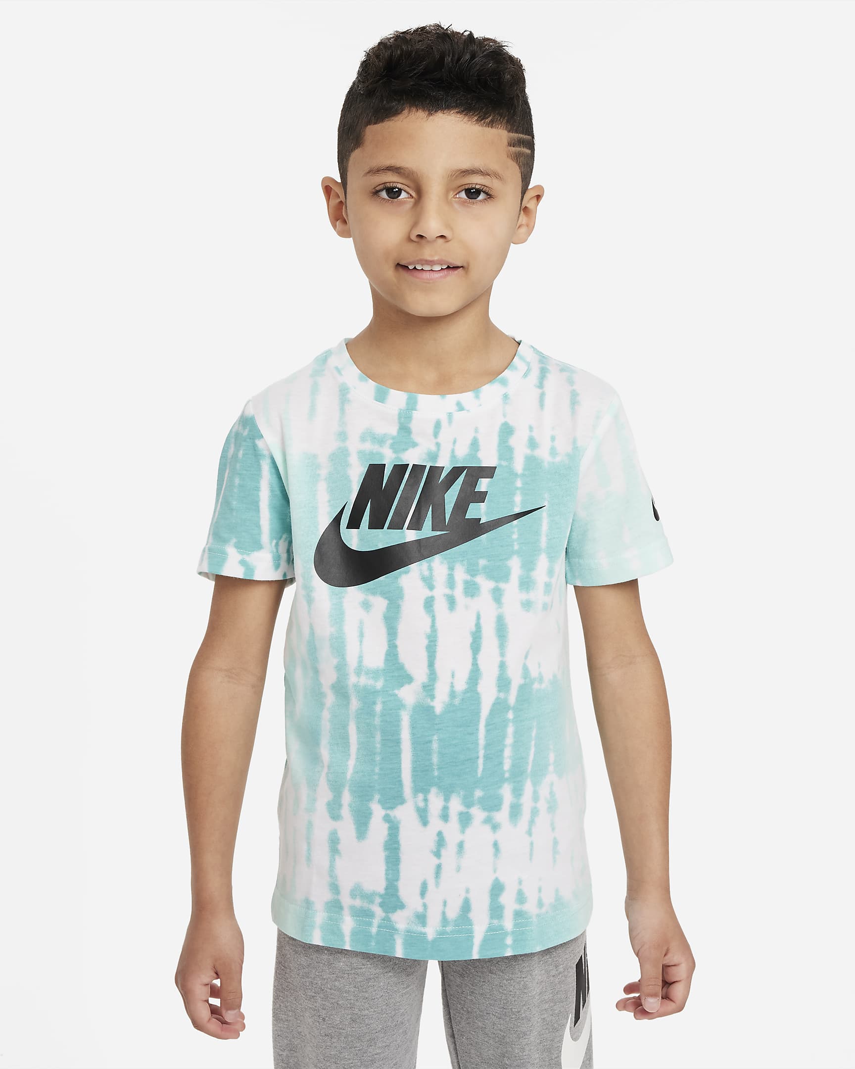 Nike Little Kids\' T-Shirt Washed Teal