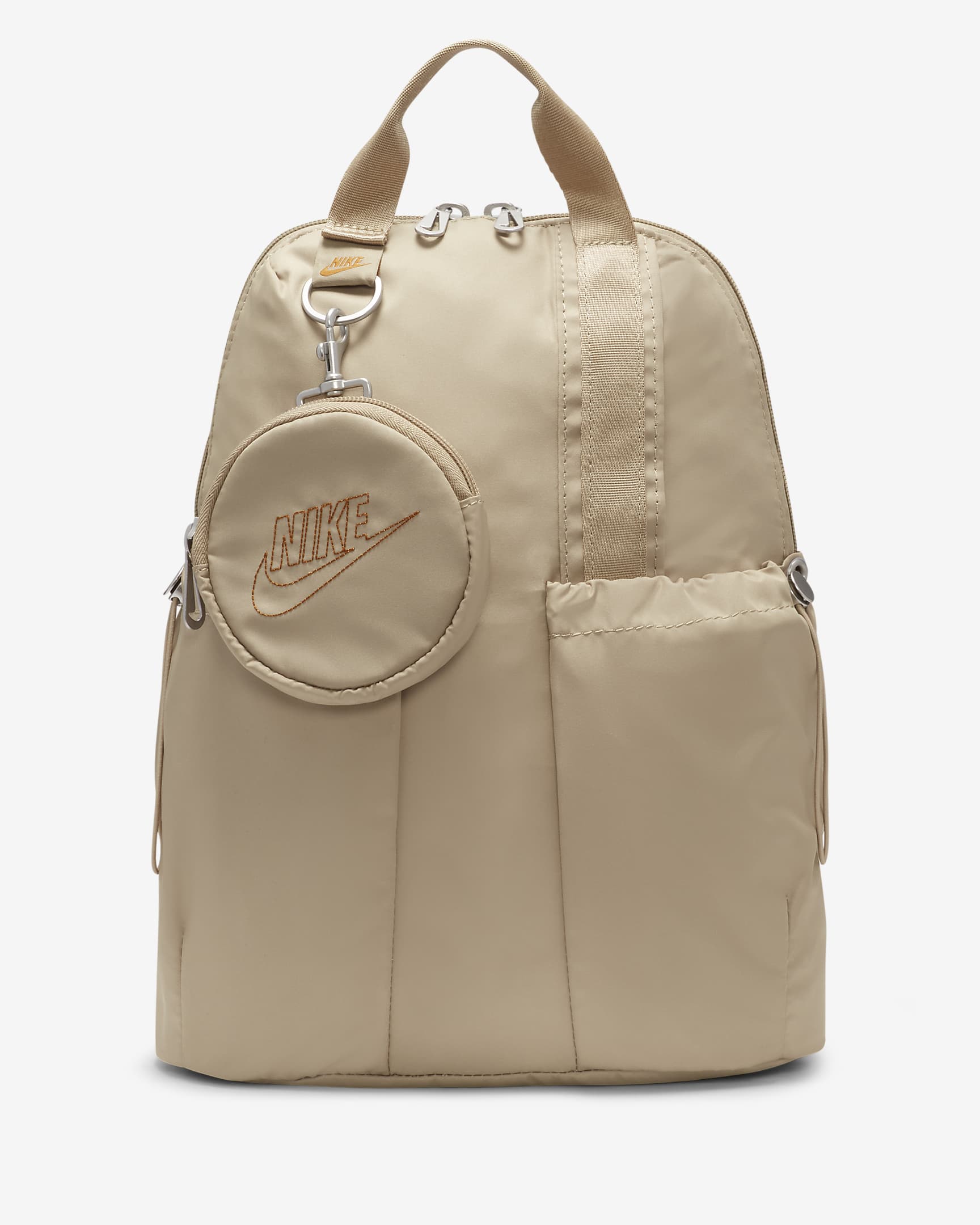 Nike Sportswear Futura Luxe Women\'s Mini Backpack (10L) Limestone/Limestone/Desert Ochre