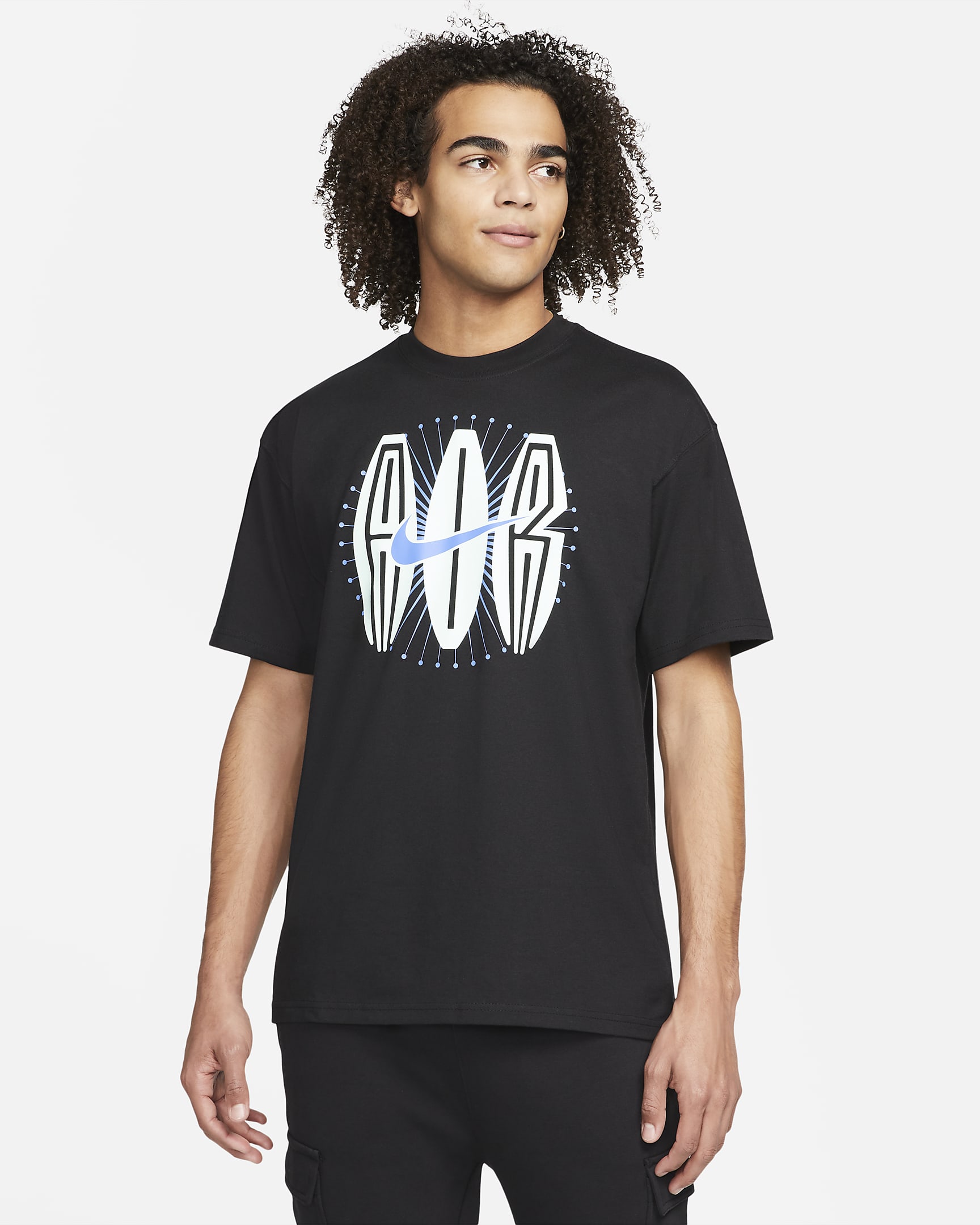 Nike Sportswear Men\'s Graphic T-Shirt Black