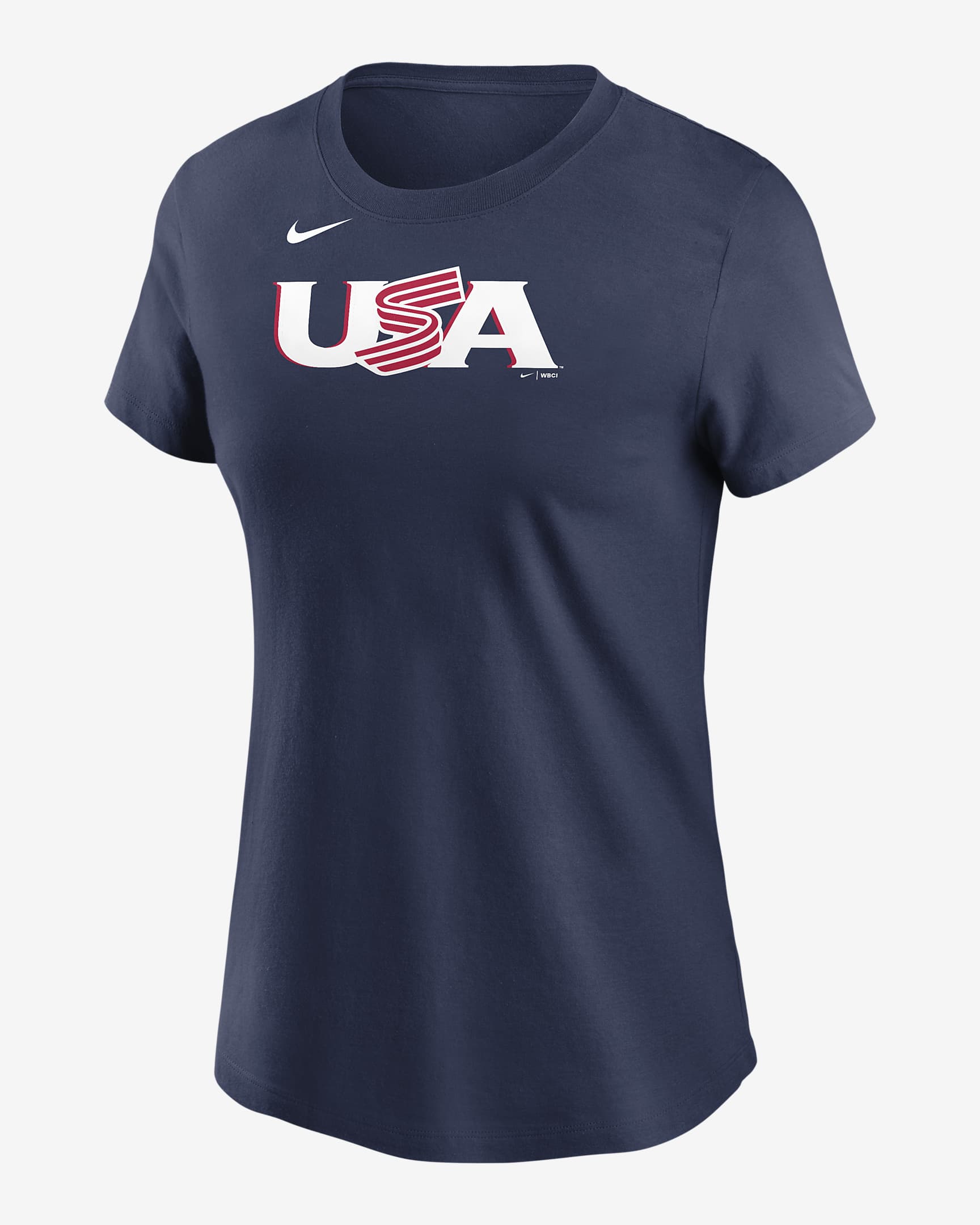 nike.com | USA Baseball 2023 World Baseball Classic - Women's T-Shirt - Betts/Trout/Alonso/Arenado