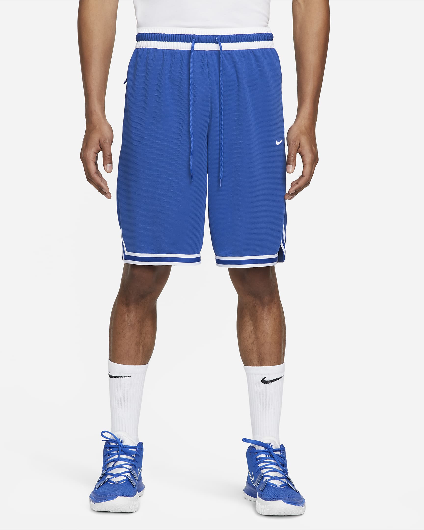 Nike Dri-FIT DNA Men\'s Basketball Shorts Game Royal/White