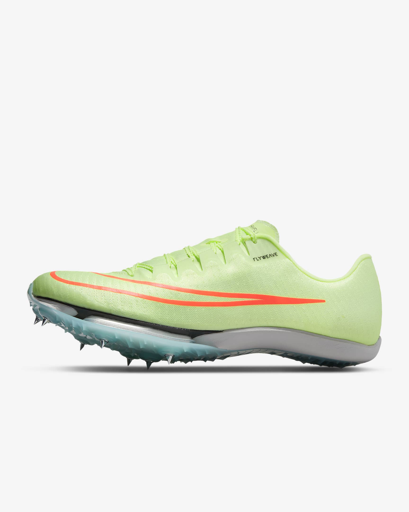 Nike Air Zoom Maxfly Track & Field Sprinting Spikes Barely Volt/Dynamic Turquoise/Photon Dust/Hyper Orange