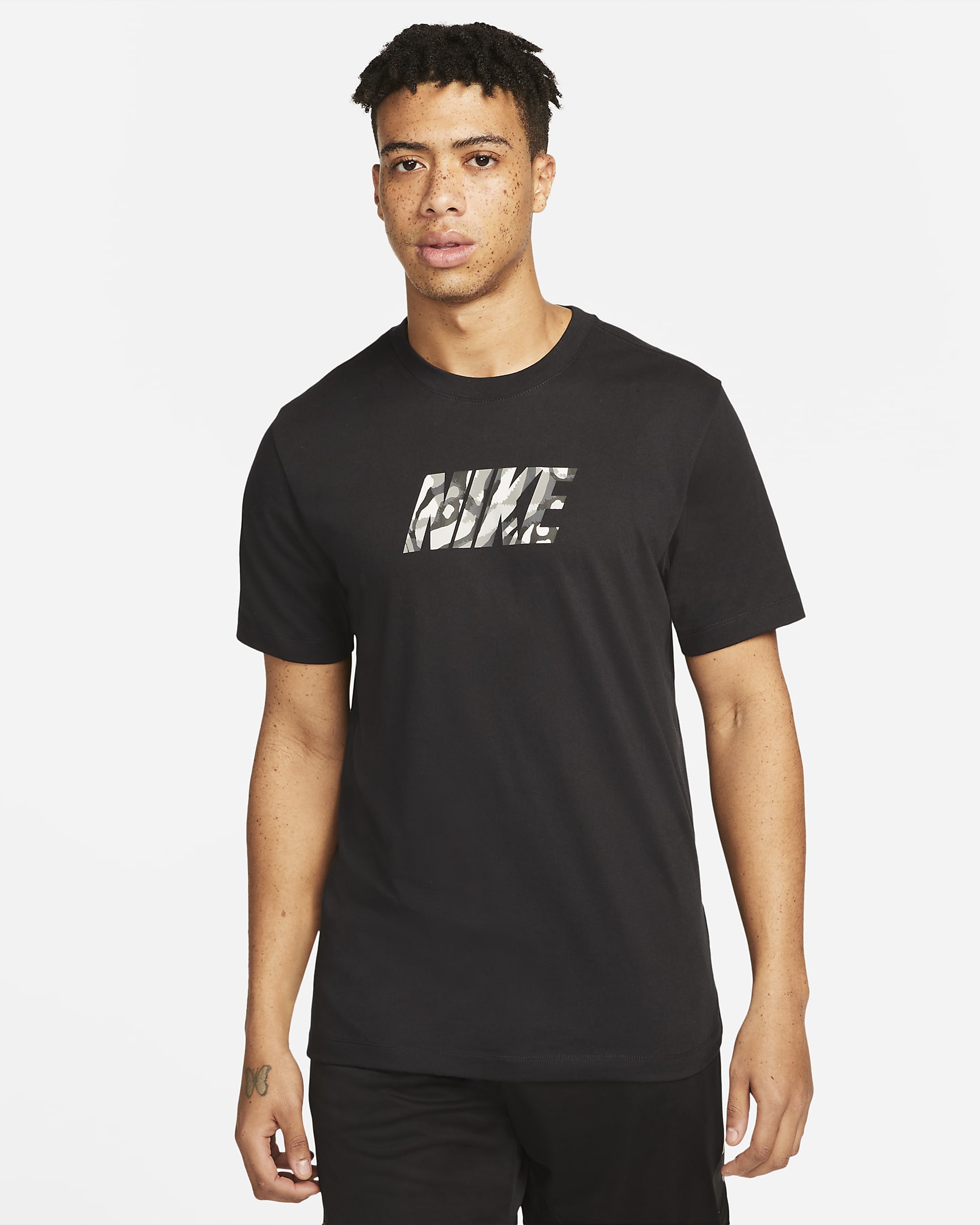 Nike Dri-FIT Sport Clash Men\'s Training T-Shirt Black