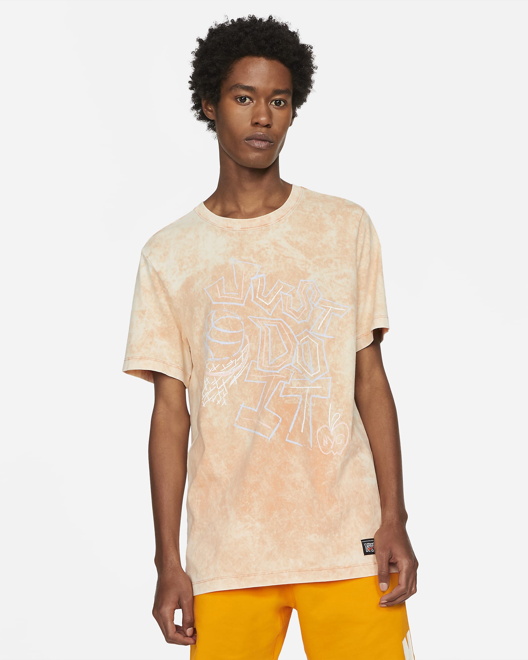 Nike Sportswear JDI Men\'s T-Shirt Orange Trance