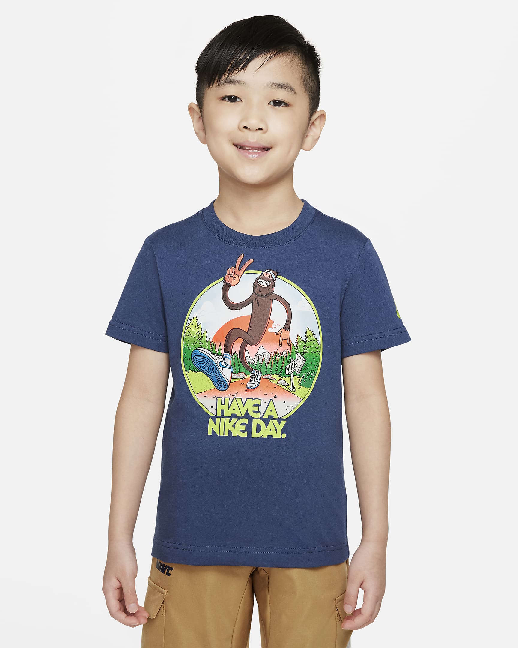 Nike Little Kids\' T-Shirt Mystic Navy