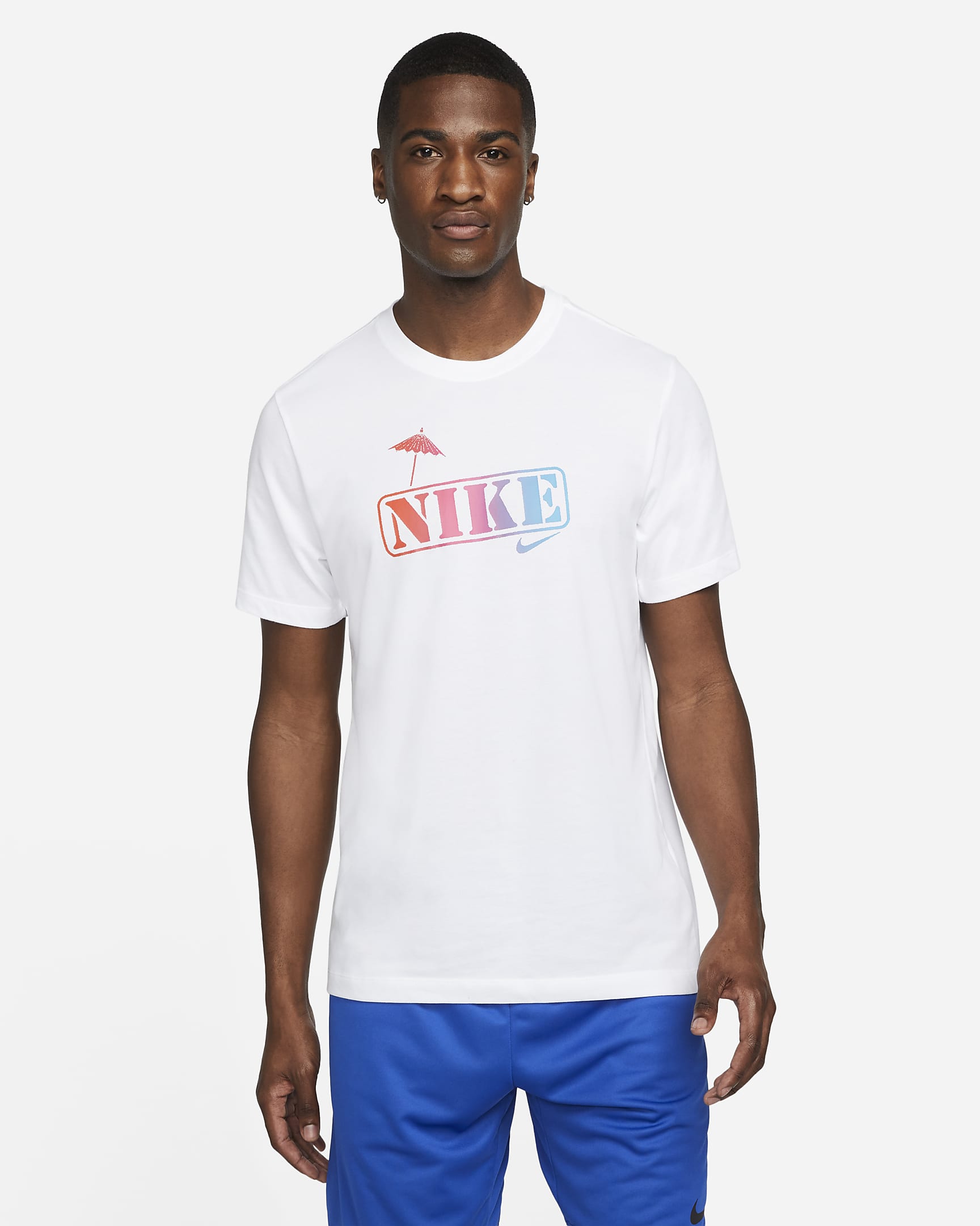 Nike Dri-FIT Men\'s Training T-Shirt White