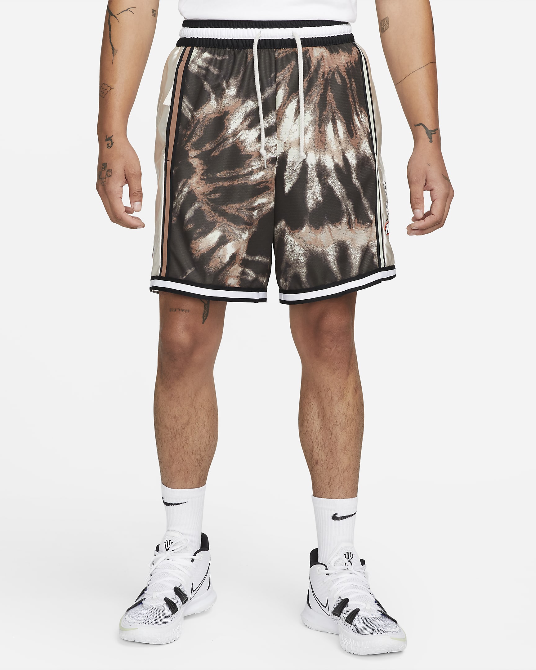 Nike DNA+ Frenzy Men\'s Basketball Shorts Seal Brown