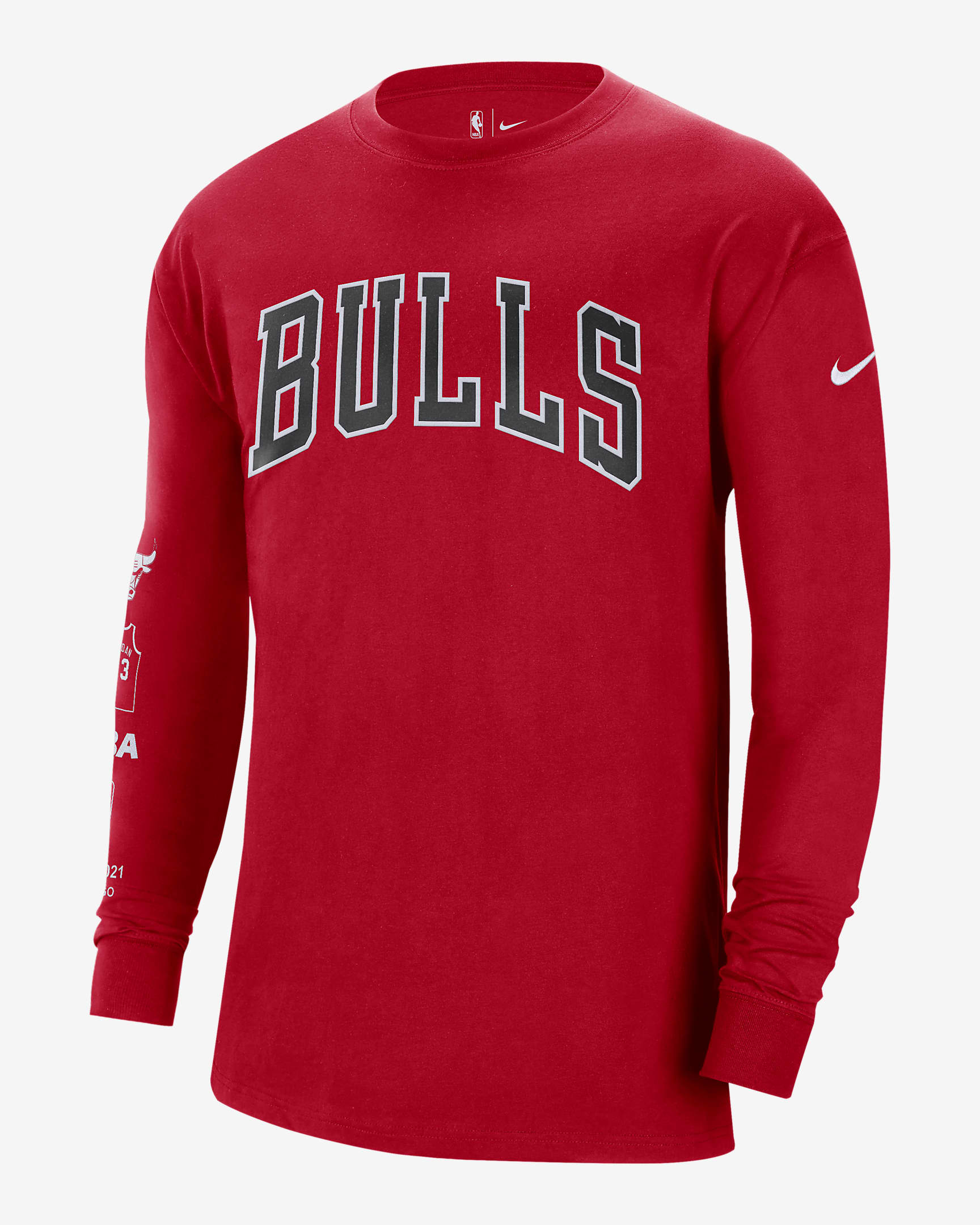 nike.com | Chicago Bulls Courtside Men's Nike NBA Long-Sleeve T-Shirt