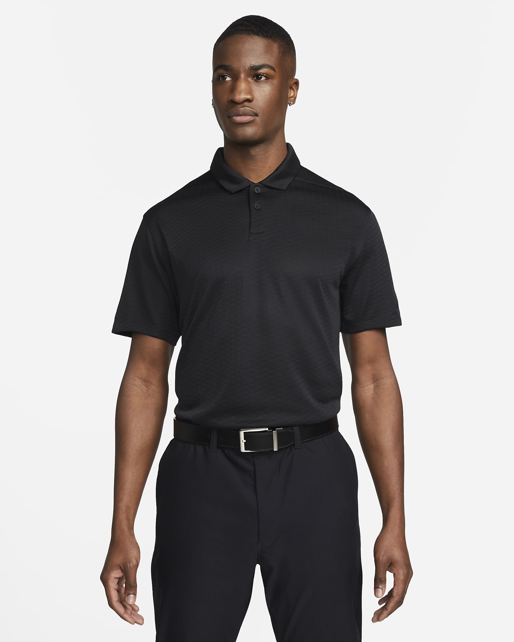 Nike Dri-FIT Vapor Men\'s Golf Polo Black/Black
