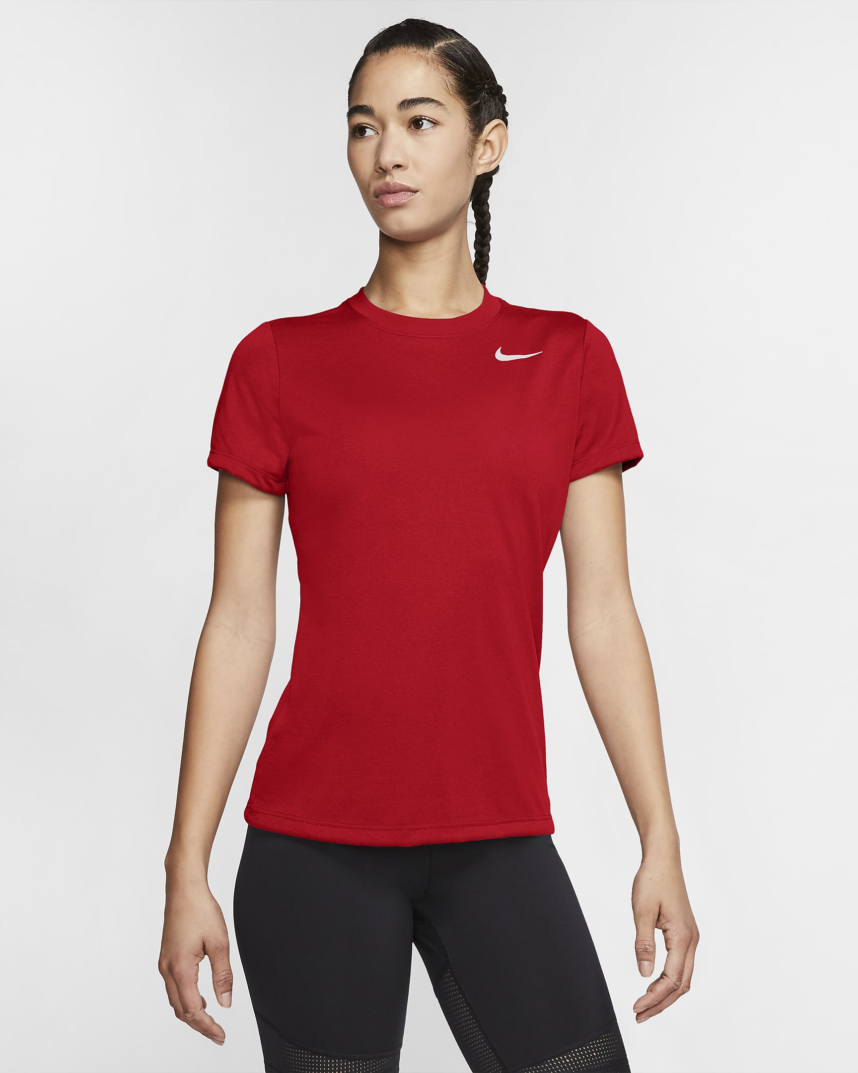 Nike Dri-FIT Legend Women\'s Training T-Shirt University Red/White