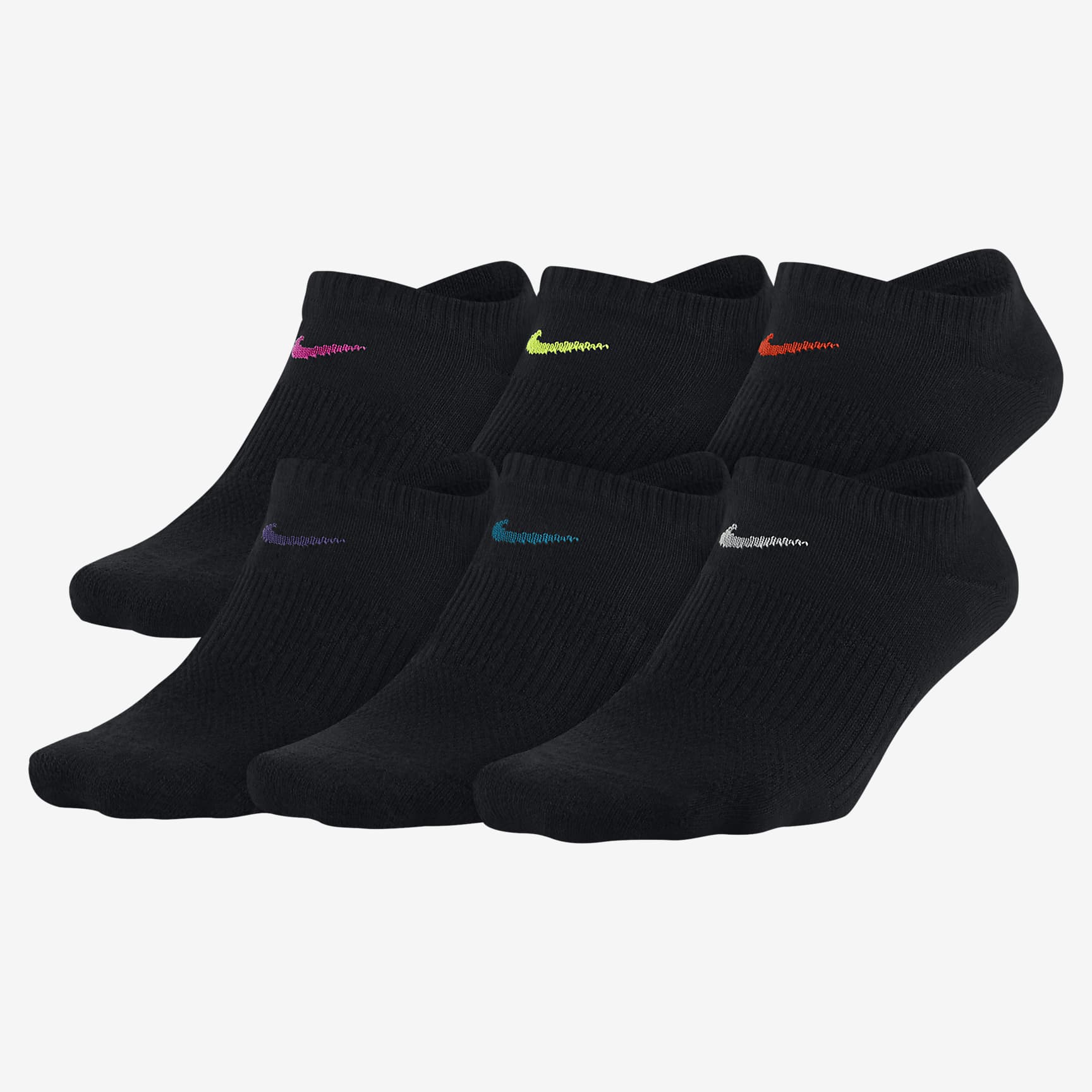 Nike Everyday Lightweight Training No-Show Socks (6 Pairs)