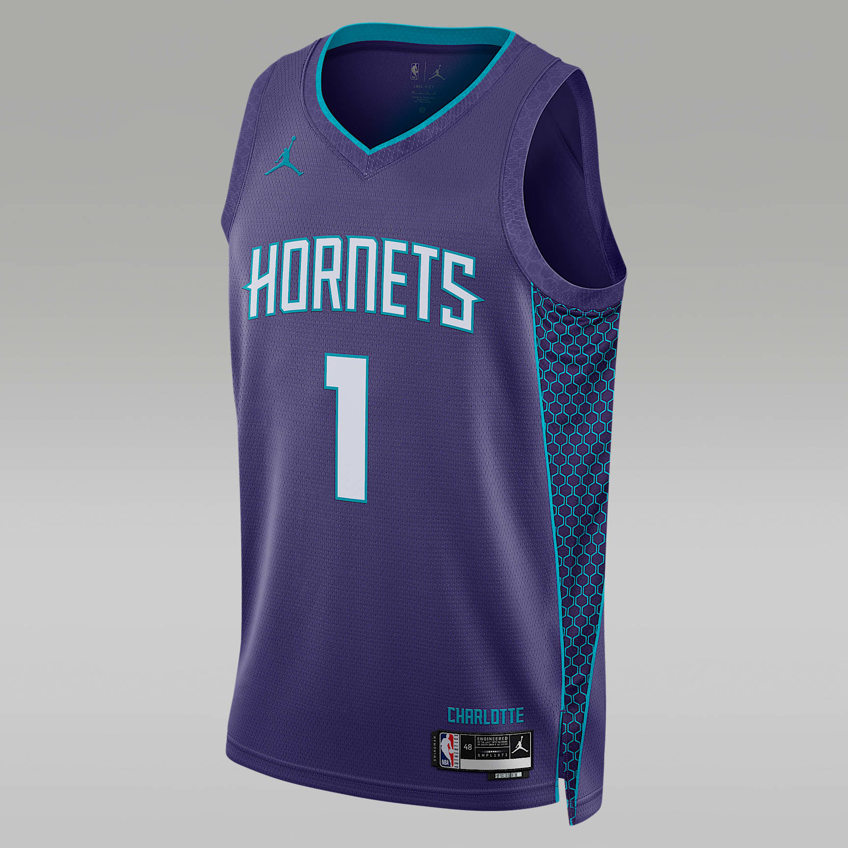 Charlotte Hornets Statement Edition Men's Jordan Dri-FIT NBA Swingman Jersey